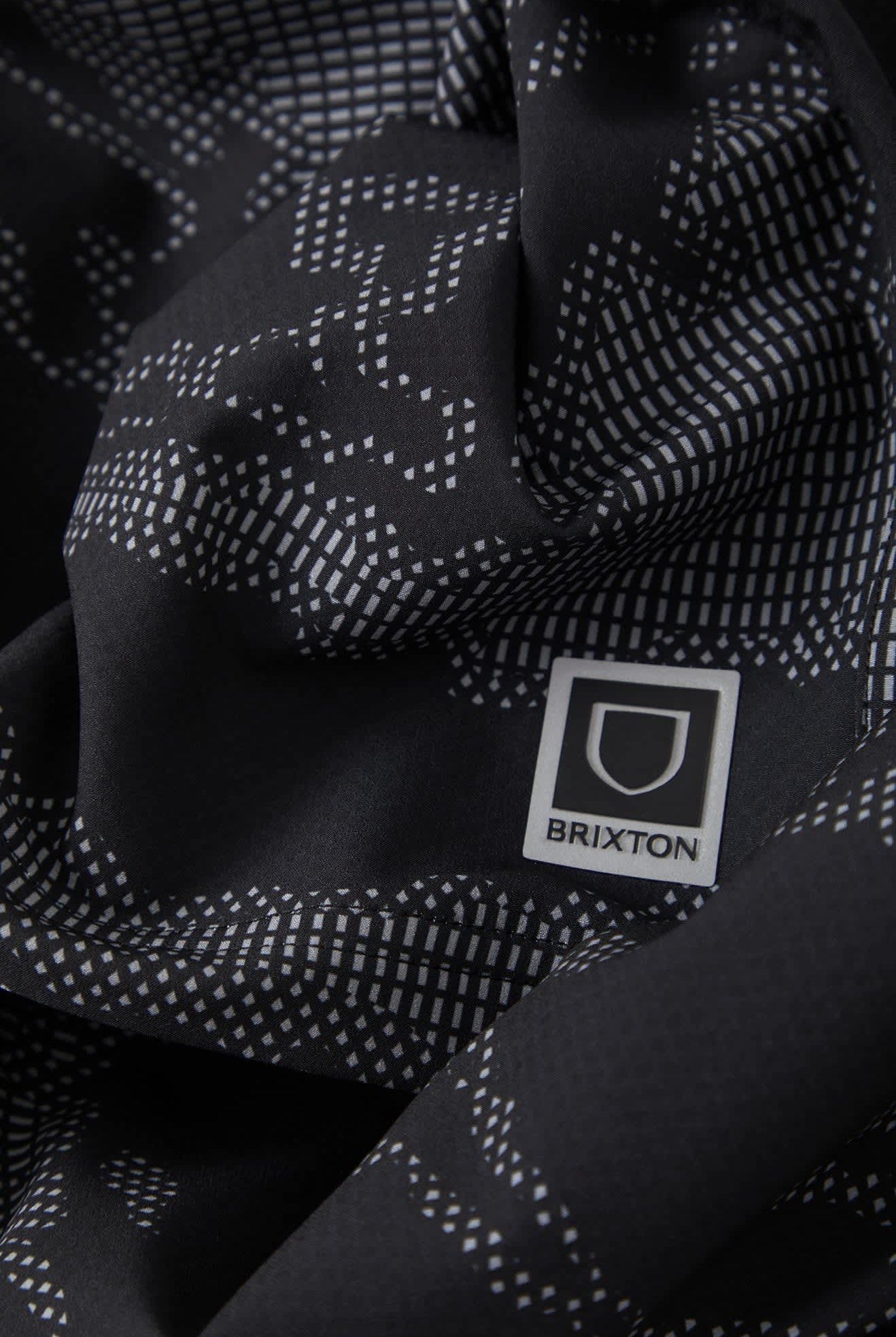 Men's Journey Active Short in the color Black Camo - Additional Laydown image