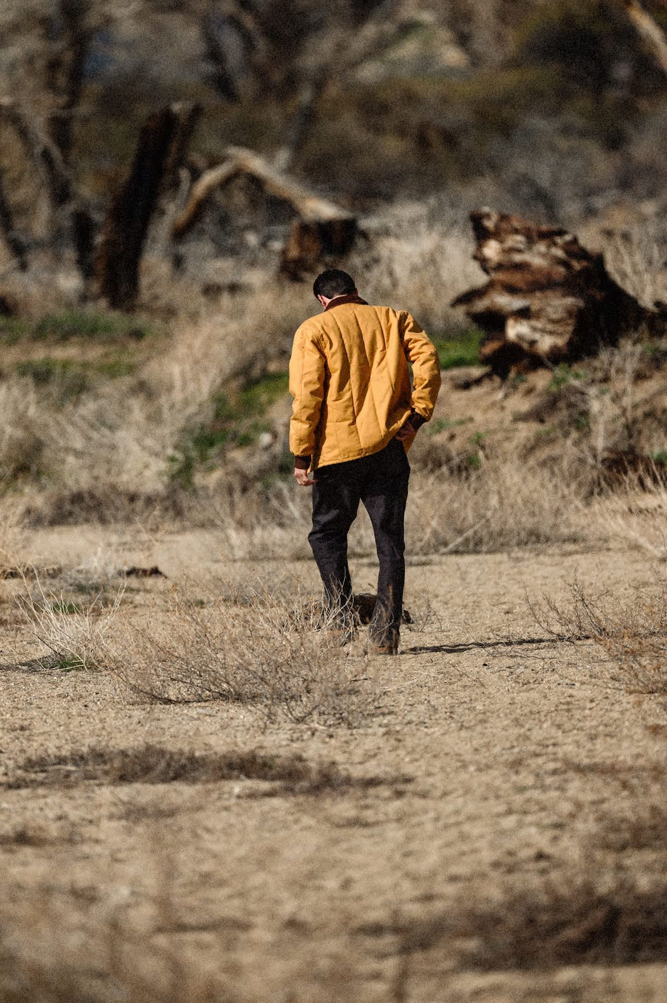 Men's Builders Ranch Jacket in the color Spruce Yellow - Men's Lifestyle image