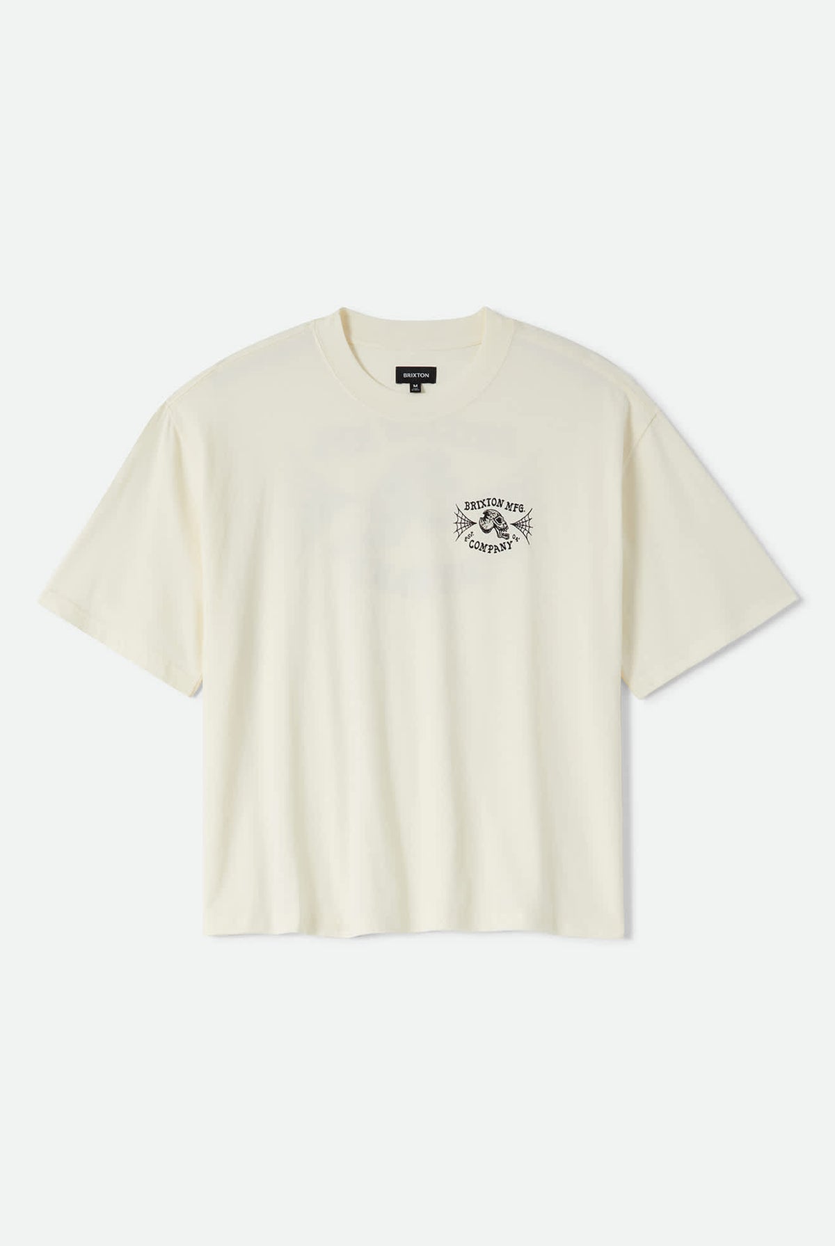 Men's Ogle Boxy T-Shirt in the color Cream - Front Product View