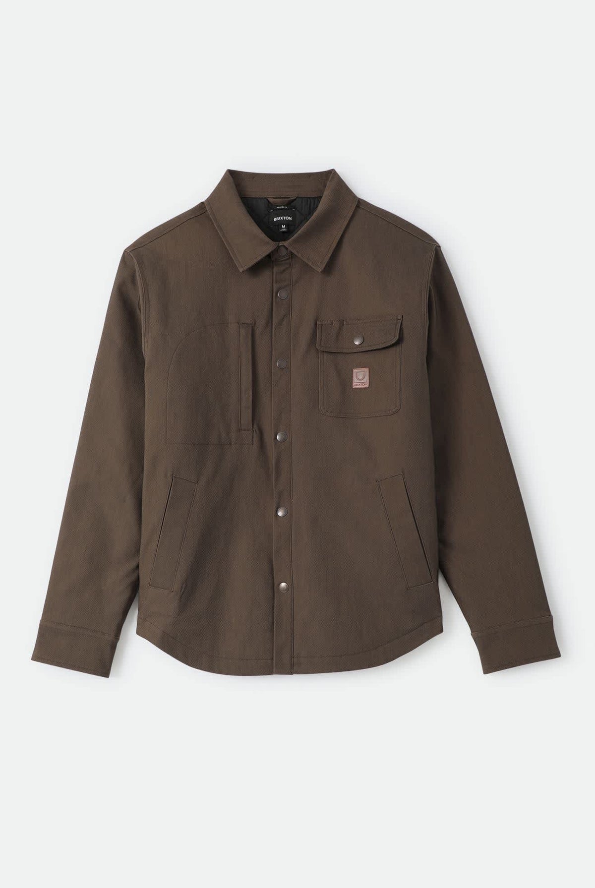Men's Builders Stretch Lined Jacket in the color Earth - Front Product View