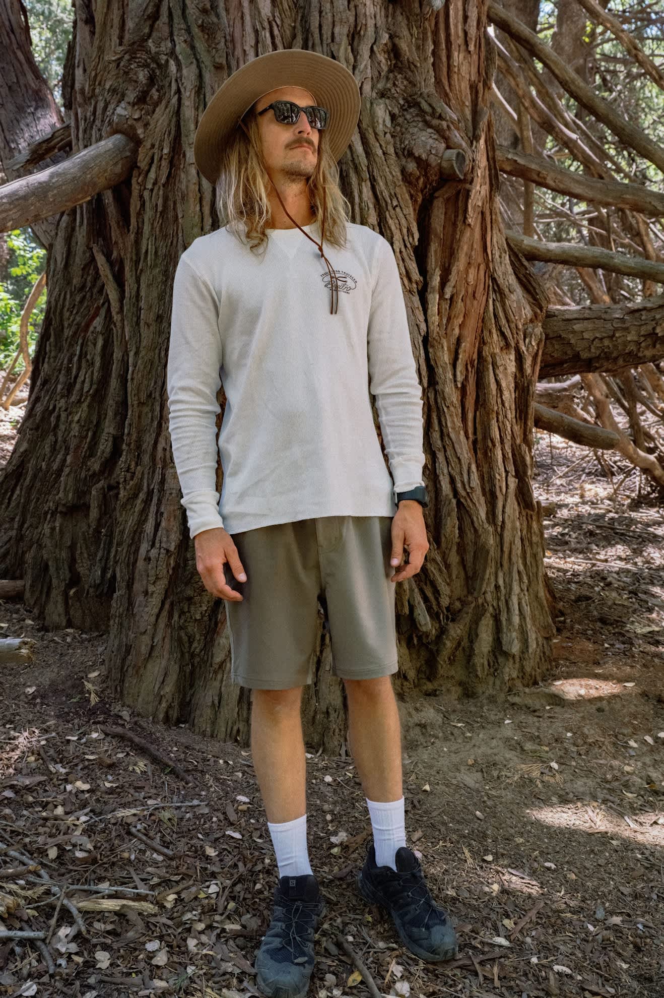 Unisex Beck Journey Canvas Hat in the color Khaki - Men's Lifestyle image