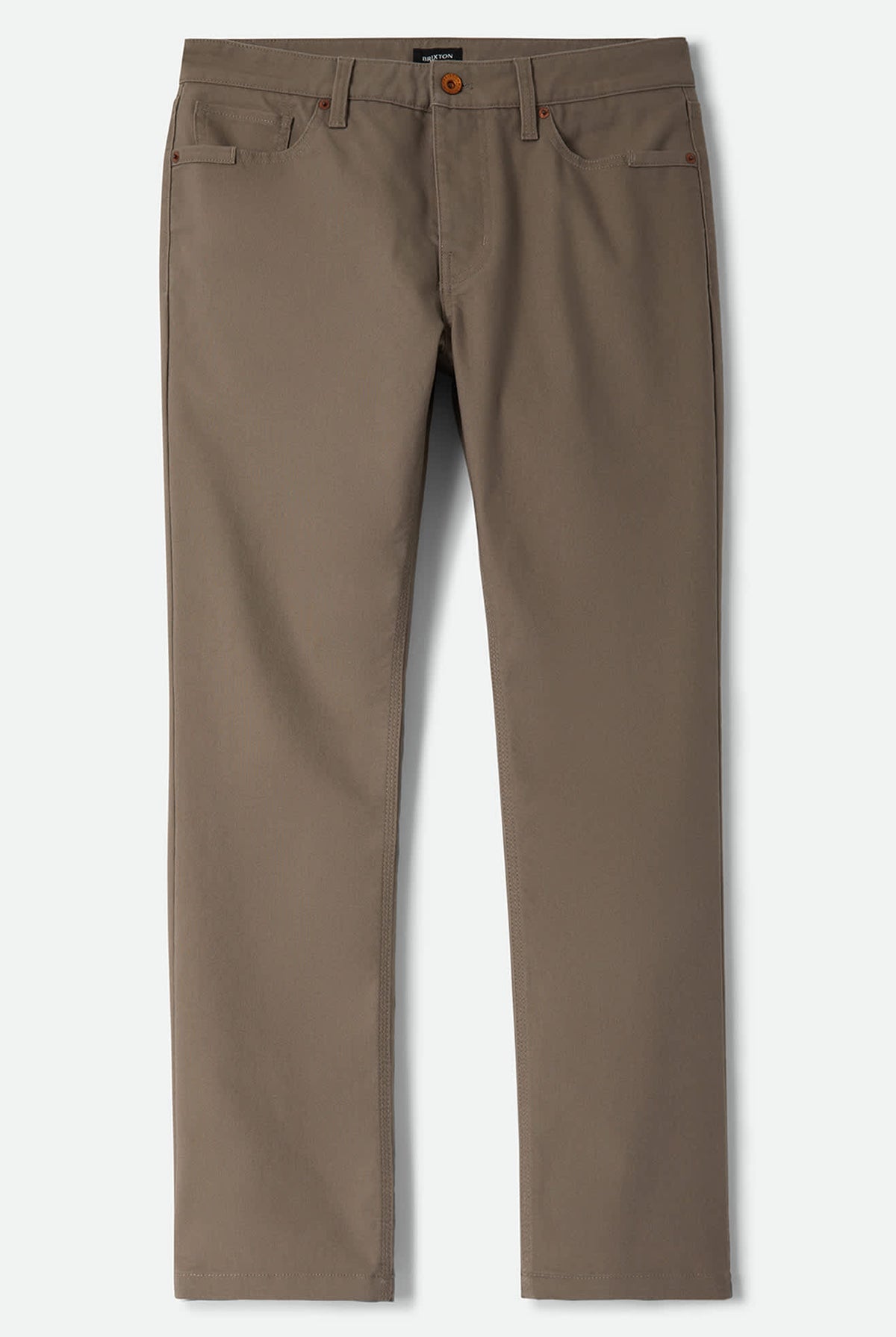 Men's Builders 5-Pocket Pant in the color Earth - Front Product View