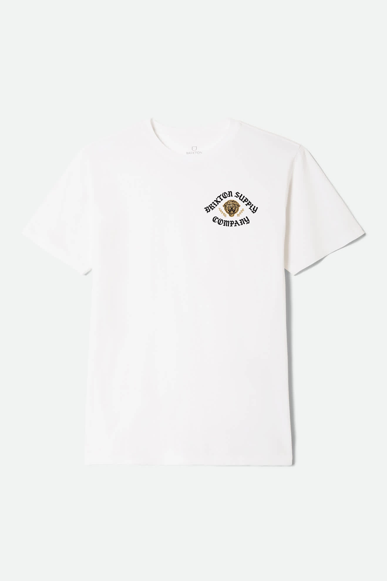 Men's Morado Short Sleeve Standard T-Shirt in the color White - Front Product View
