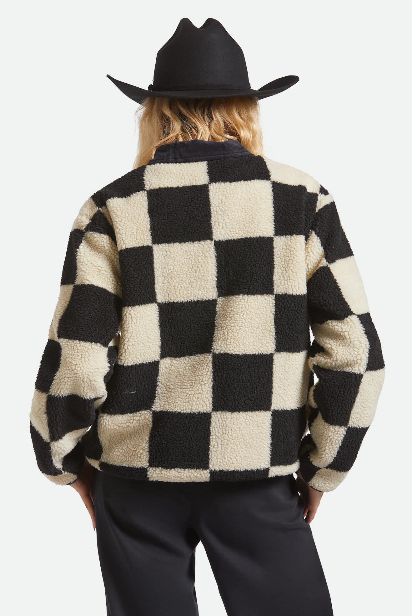 Unisex Laredo WTHR GUARD™ Cowboy Hat in the color Black/Black - Women's Back View