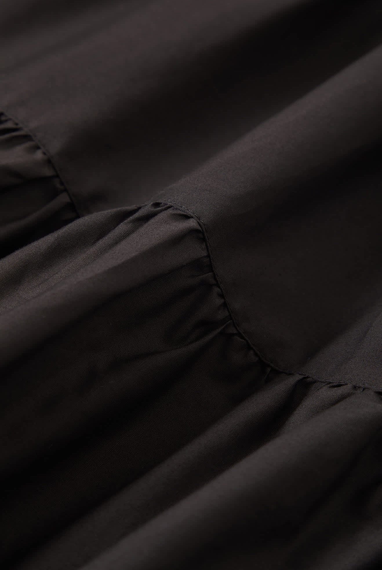 Women's The Abigail Skirt in the color Black - Additional Laydown image