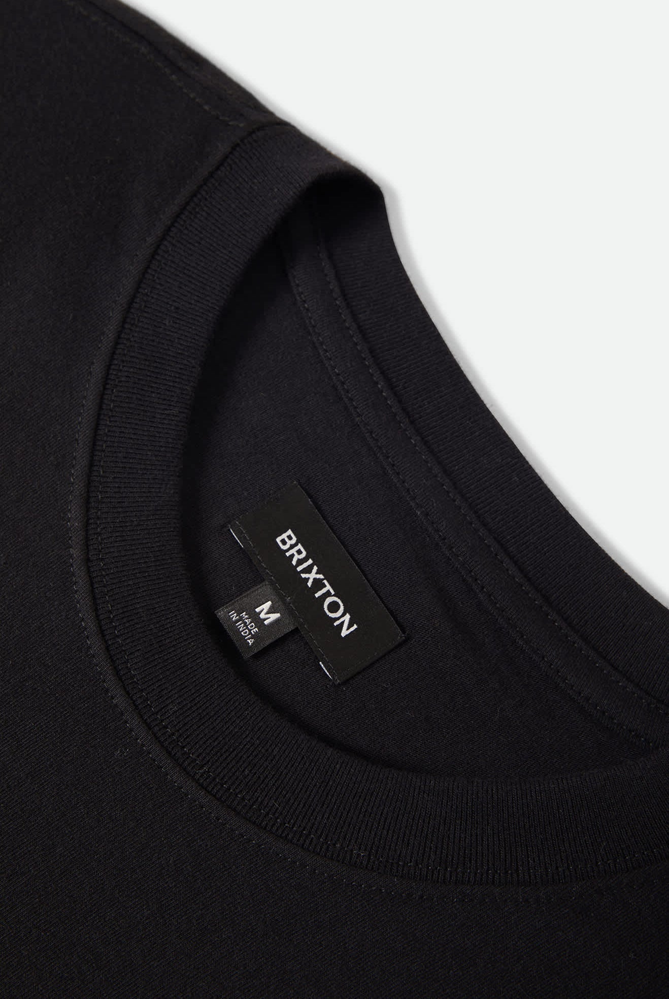 Men's Beta Sheild Short Sleeve Pocket T-Shirt in the color Black - Additional Laydown image