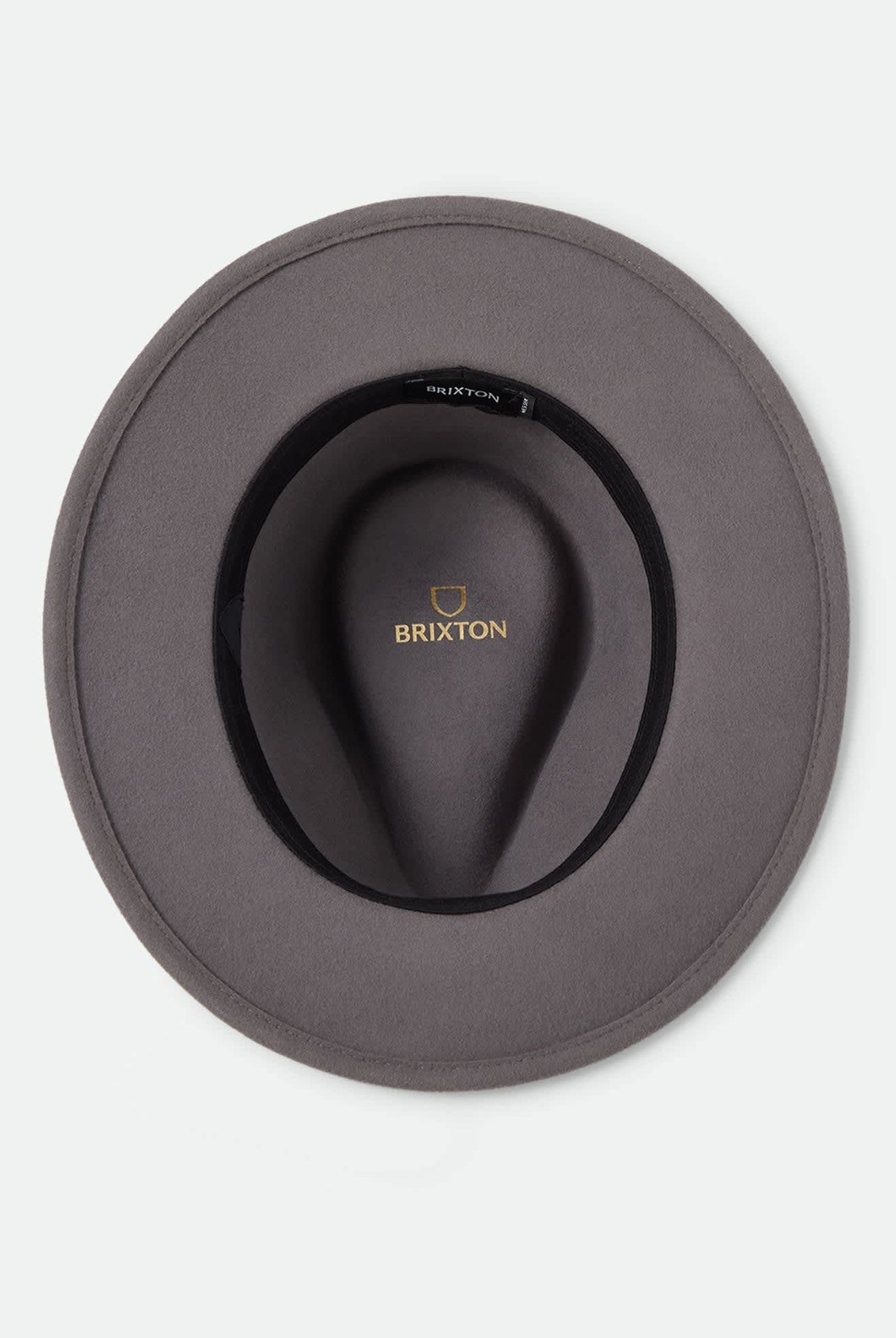 Unisex Messer Fedora in the color Grey/Grey - Additional Laydown image