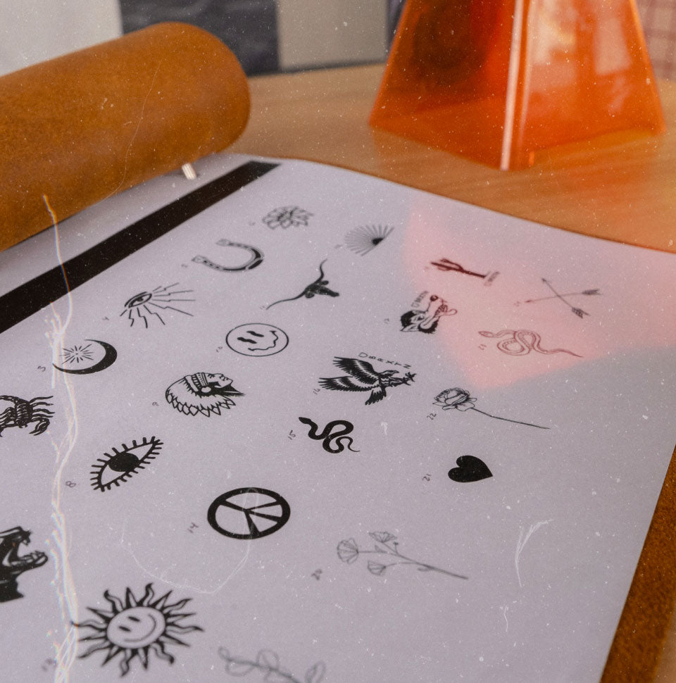 Get a laser treatment! Choose a design from our catalog of art to add to your hat!