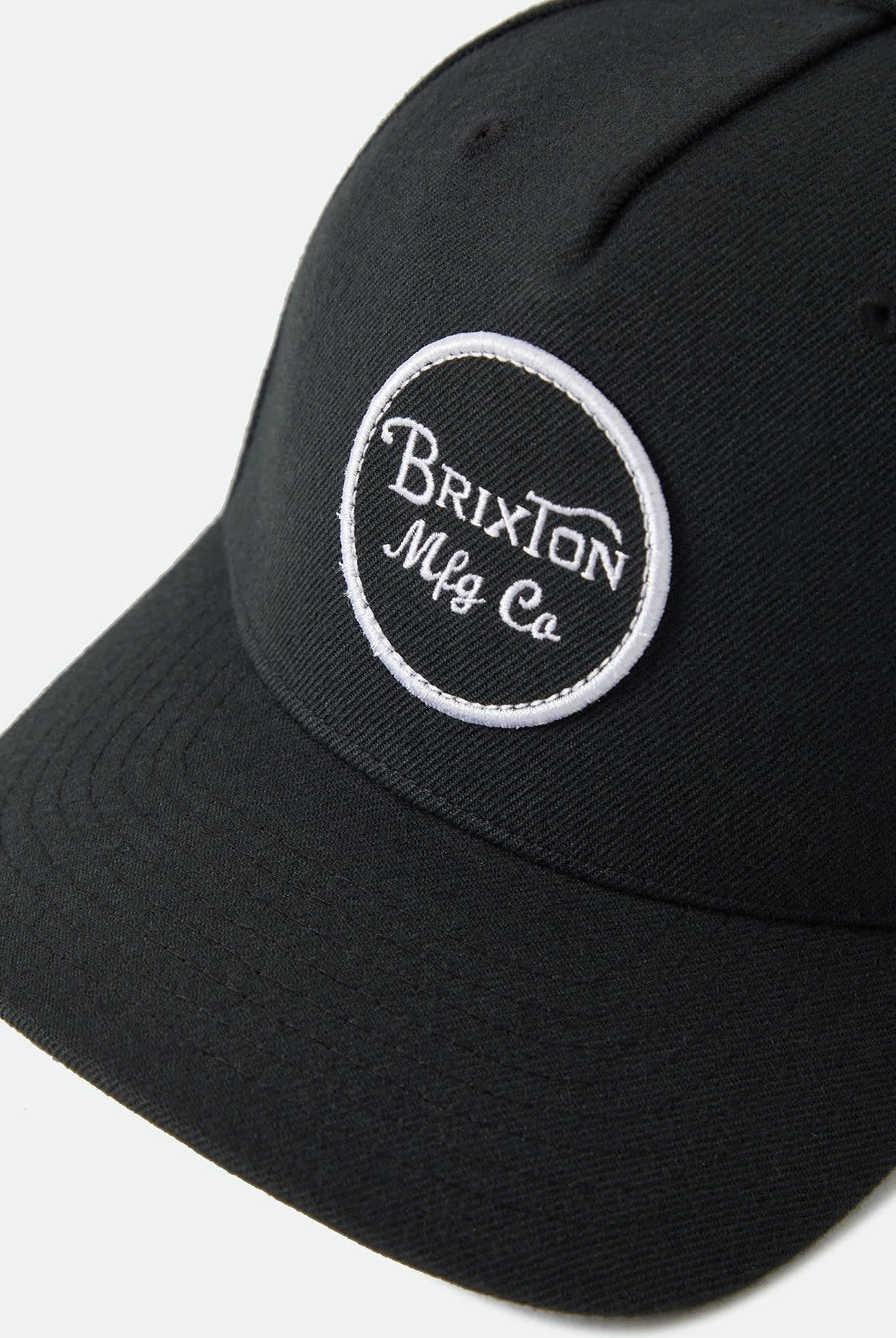 Unisex Wheeler Snapback in the color Black - Additional Laydown image