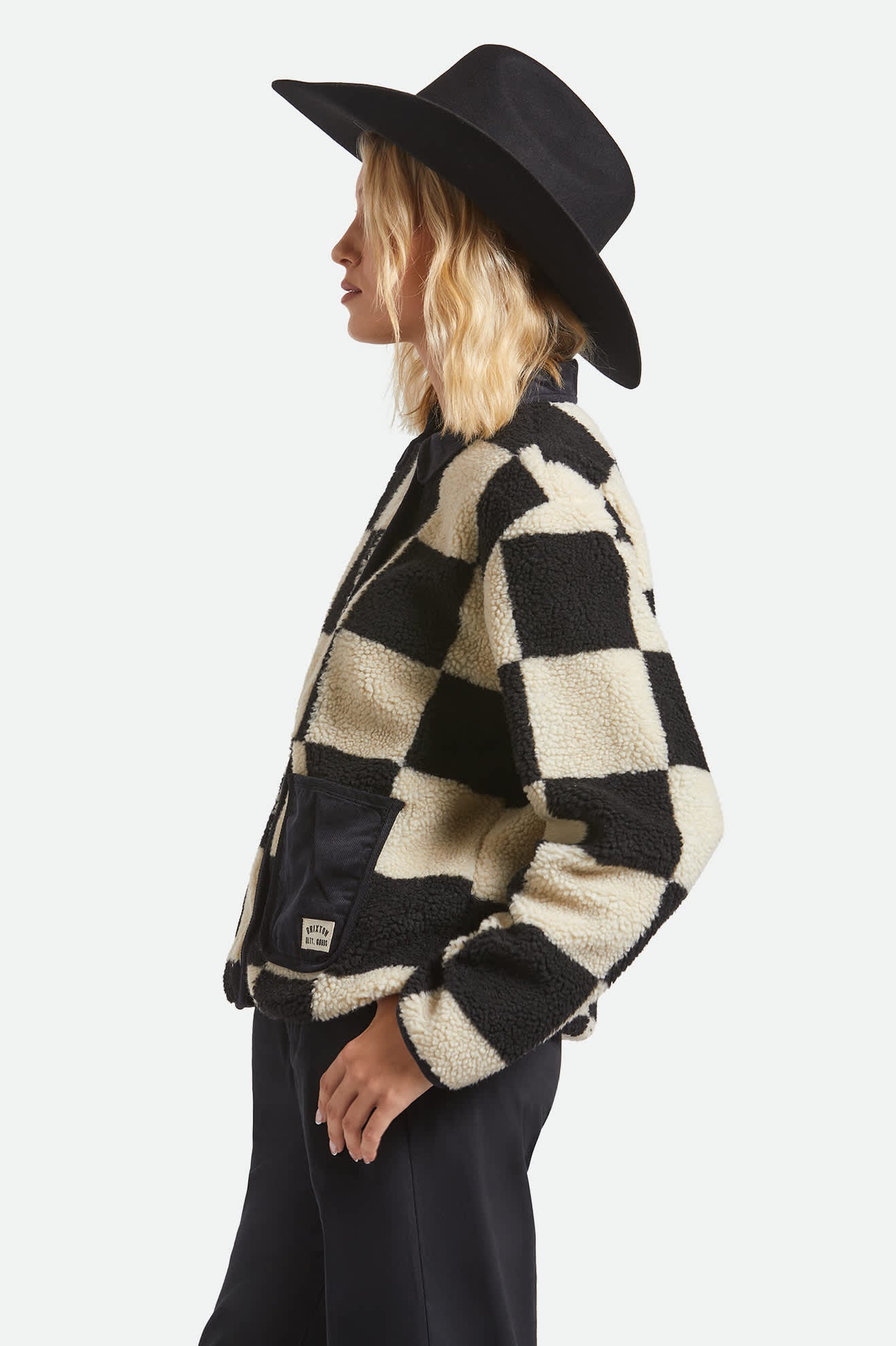 Unisex Laredo WTHR GUARD™ Cowboy Hat in the color Black/Black - Women's Side View