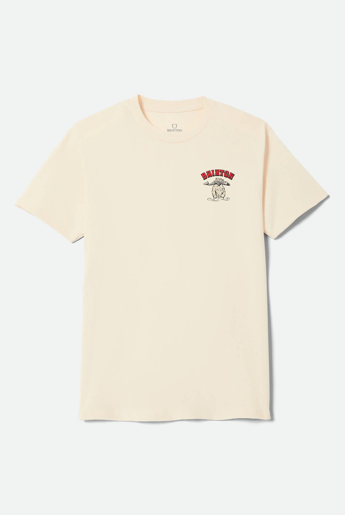 Men's Provisions Standard T-Shirt in the color Cream - Front Product View