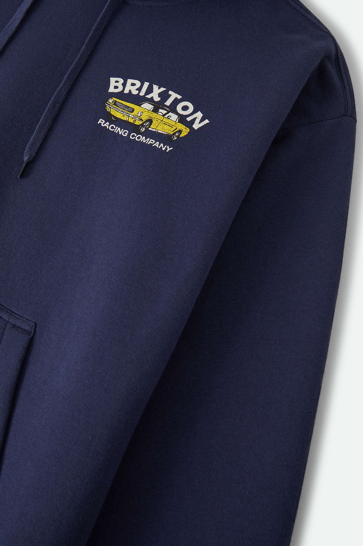 Women's High Speed Hoodie in the color Washed Navy - Additional Laydown image