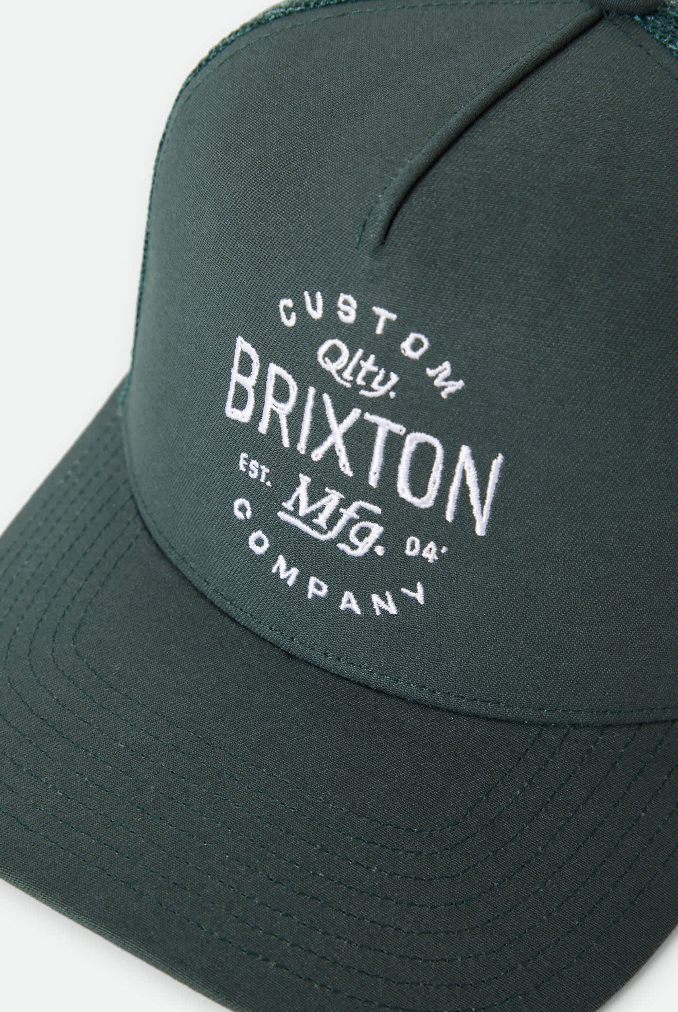 Unisex Fremont Netplus Trucker Hat in the color Primal Green/Primal Green - Additional Laydown image