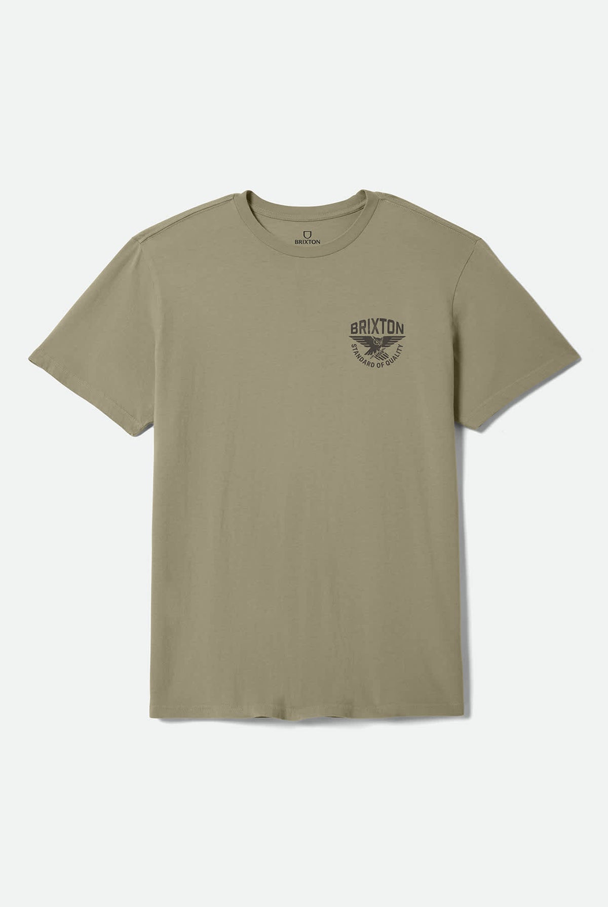 Men's Watcher Standard T-Shirt in the color Olive Surplus Worn Wash - Front Product View