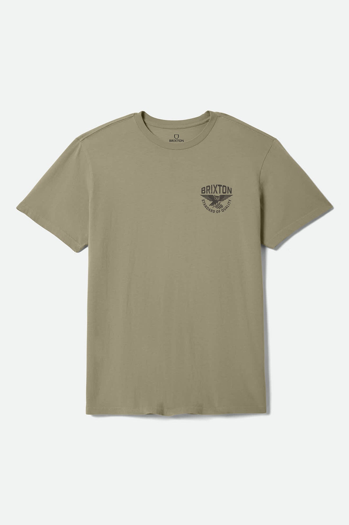 Men's Watcher Standard T-Shirt in the color Olive Surplus Worn Wash - Front Product View