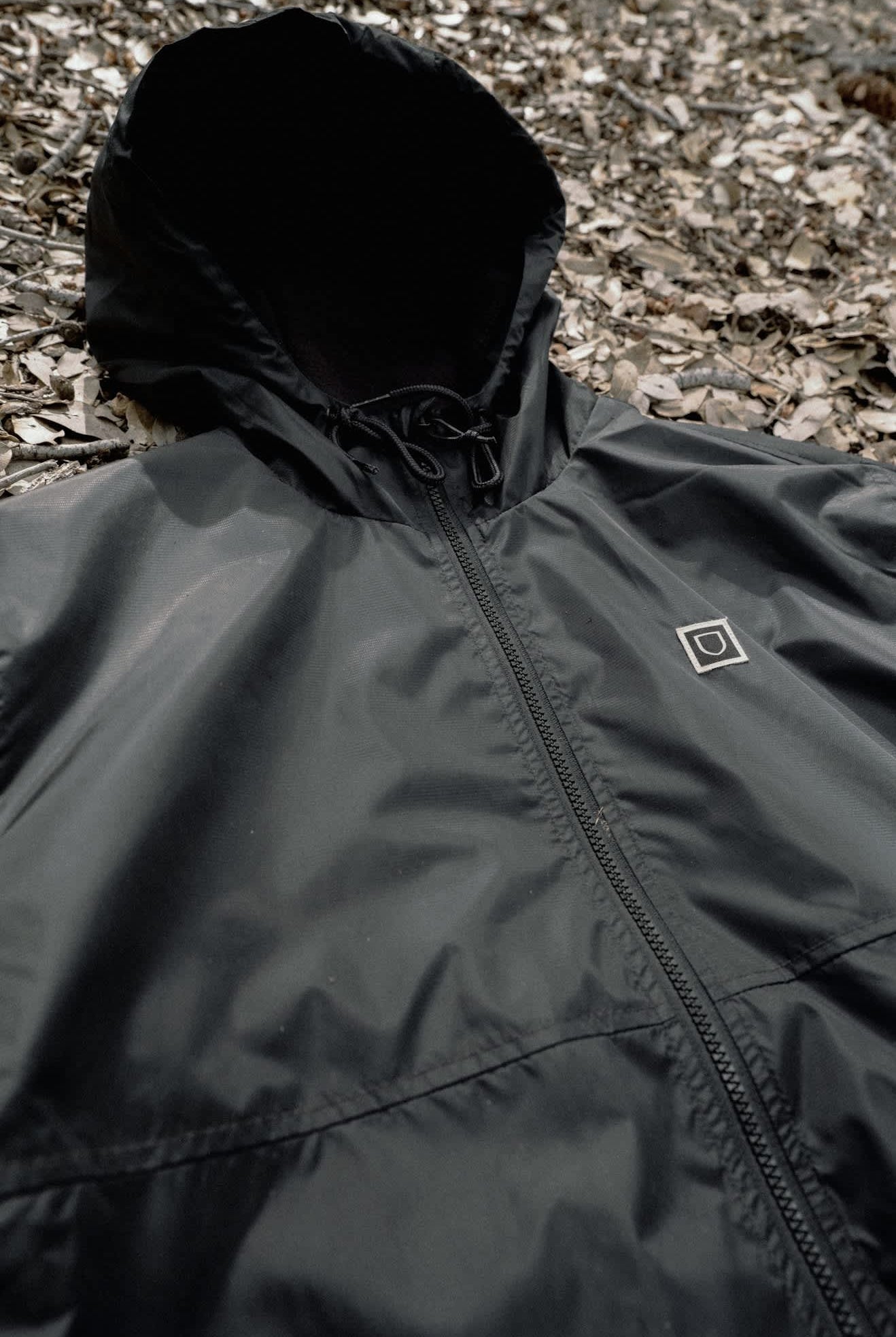 Men's Journey Zip Jacket in the color Black - Additional Laydown image