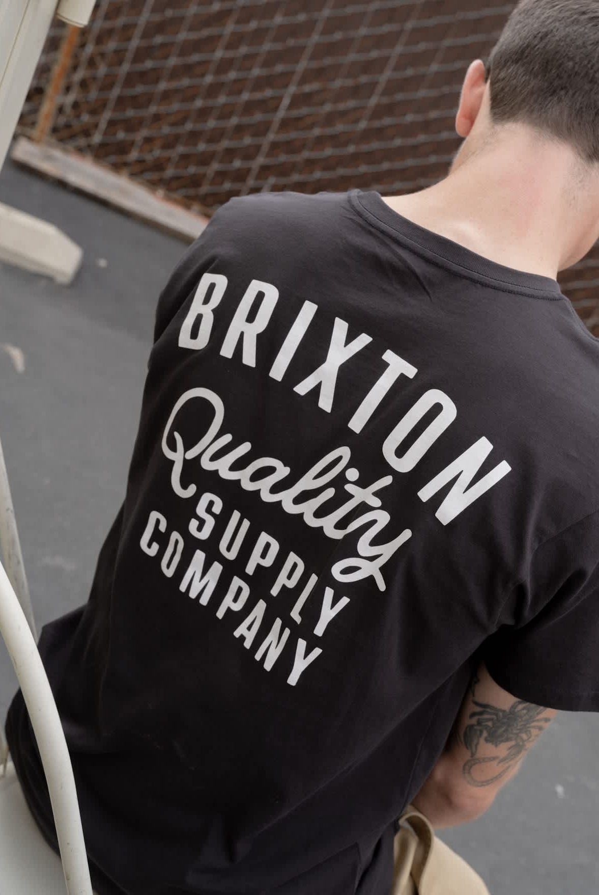 Men's Hubal S/S Tailored T-Shirt in the color Black - Men's Lifestyle image