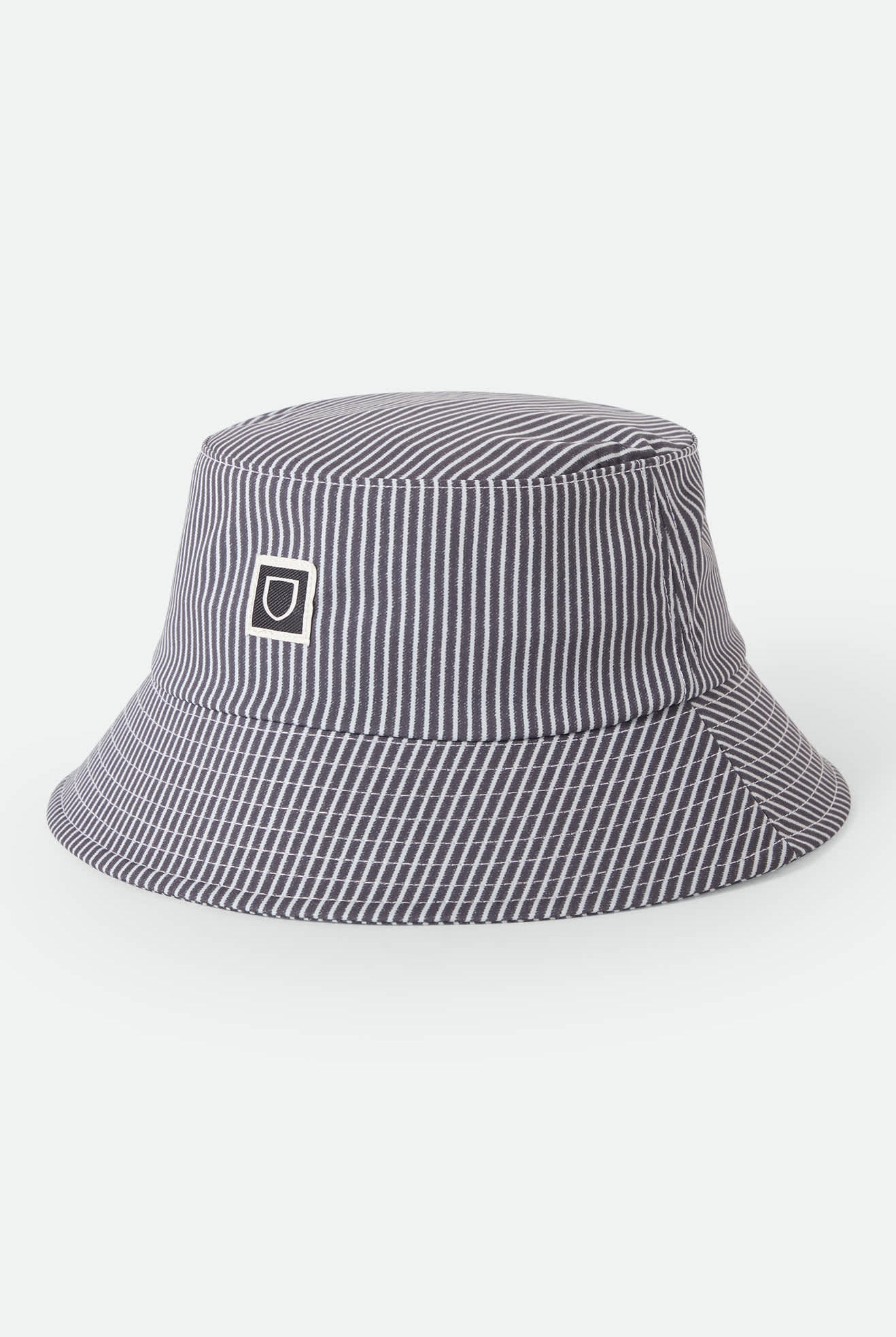 Unisex Eldon Water Packable Bucket Hat in the color Grey Hickory - Front Product View