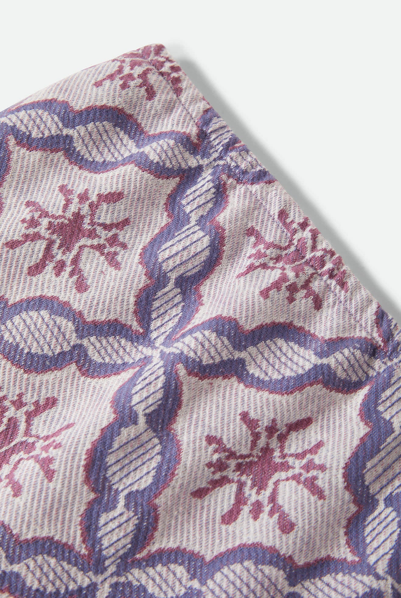 Women's Hot To Go Tube Top in the color Off White/Blue Tile - Additional Laydown image