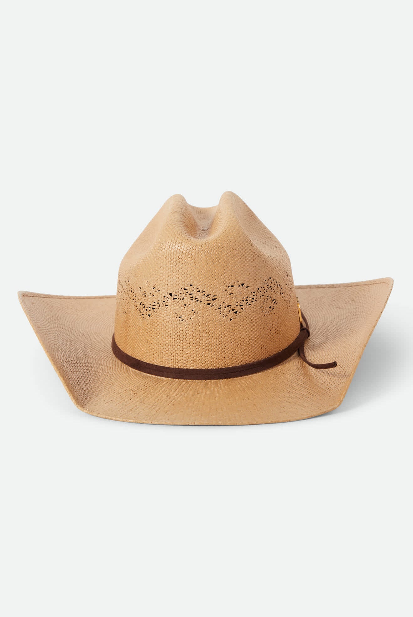 Unisex Lone Star Straw Cowboy Hat in the color Texas Gold - Additional Laydown image