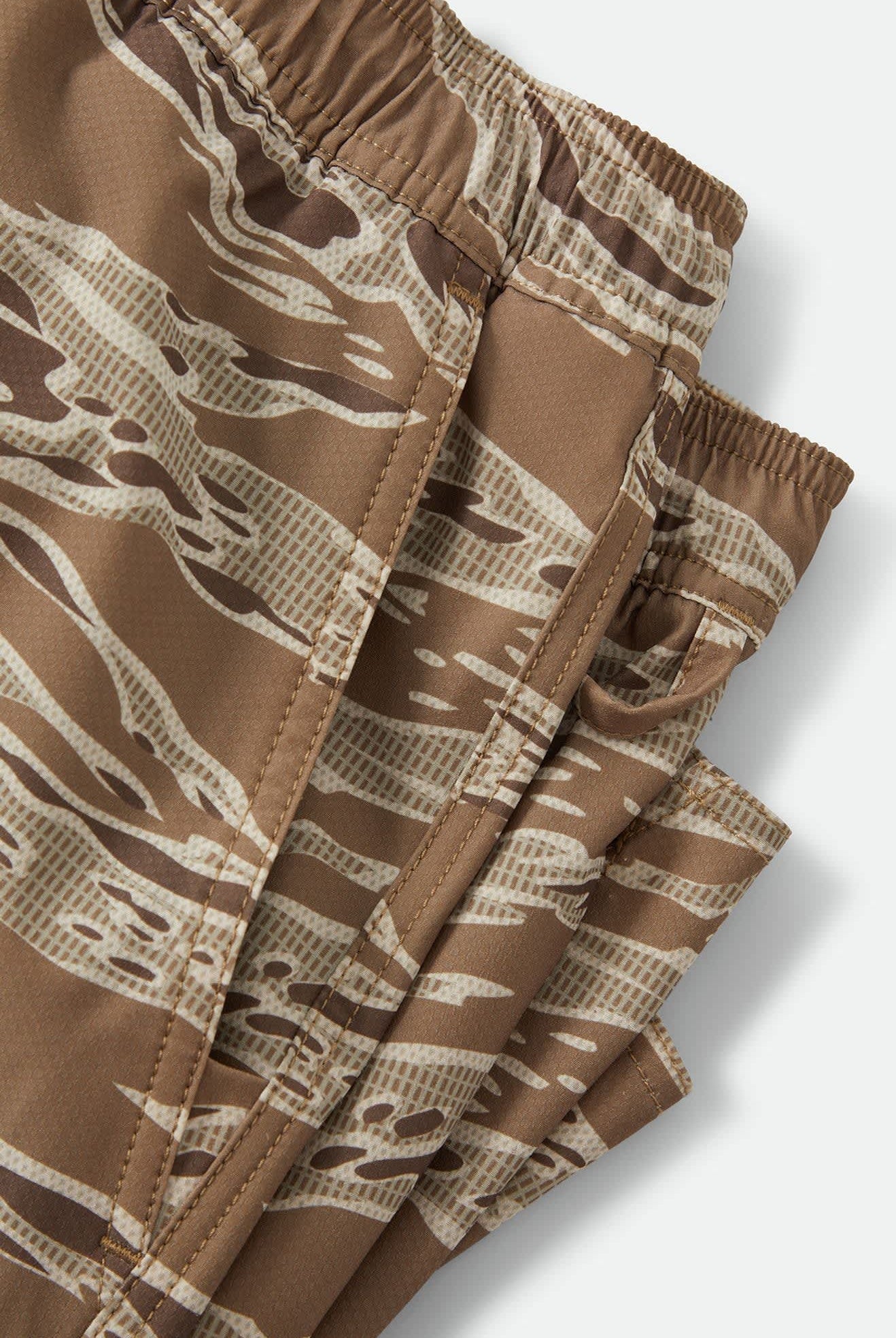 Men's Journey Active Short in the color Desert Tiger Camo - Additional Laydown image