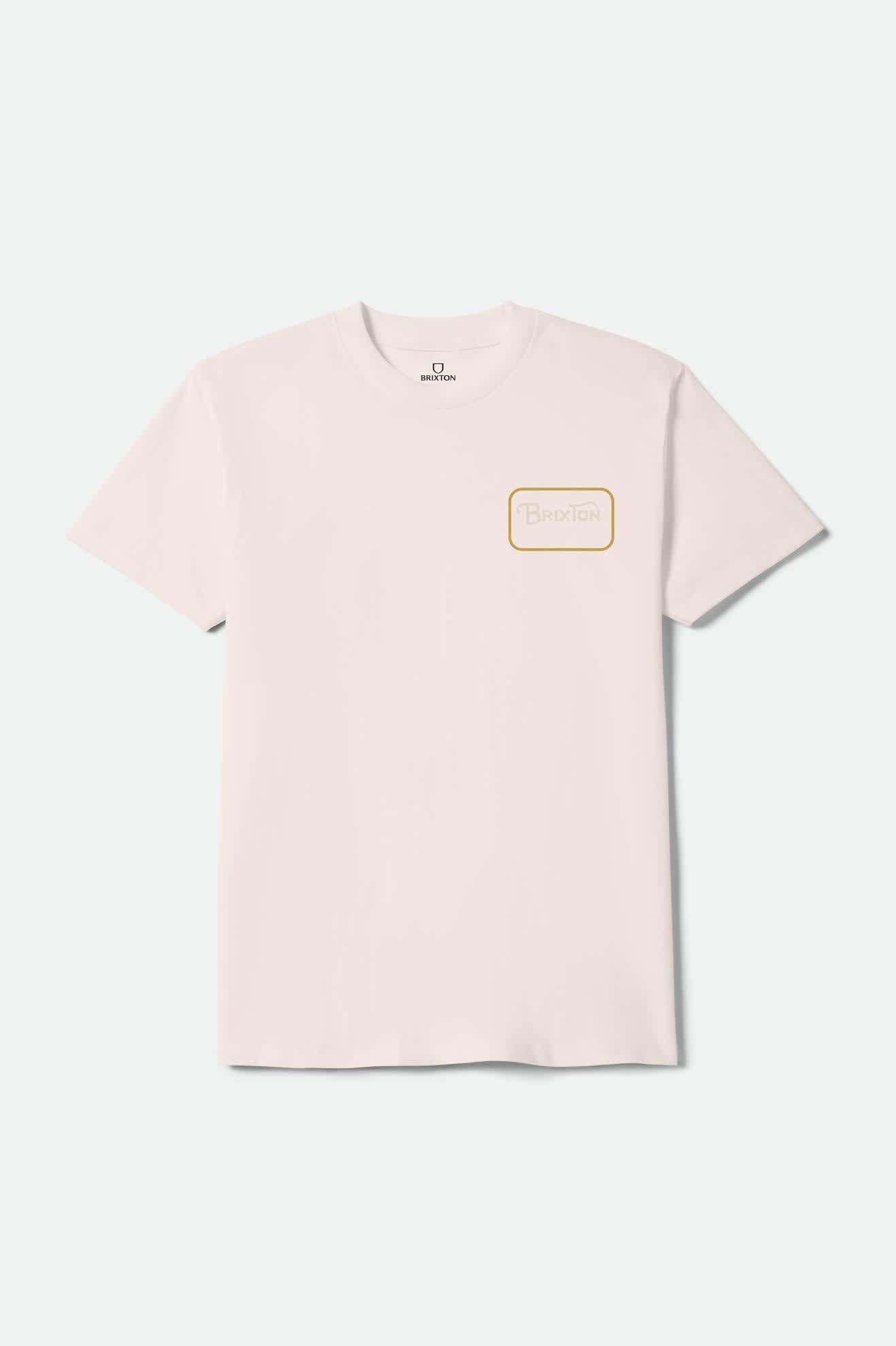Men's Grade S/S Standard T-Shirt in the color Cream - Front Product View