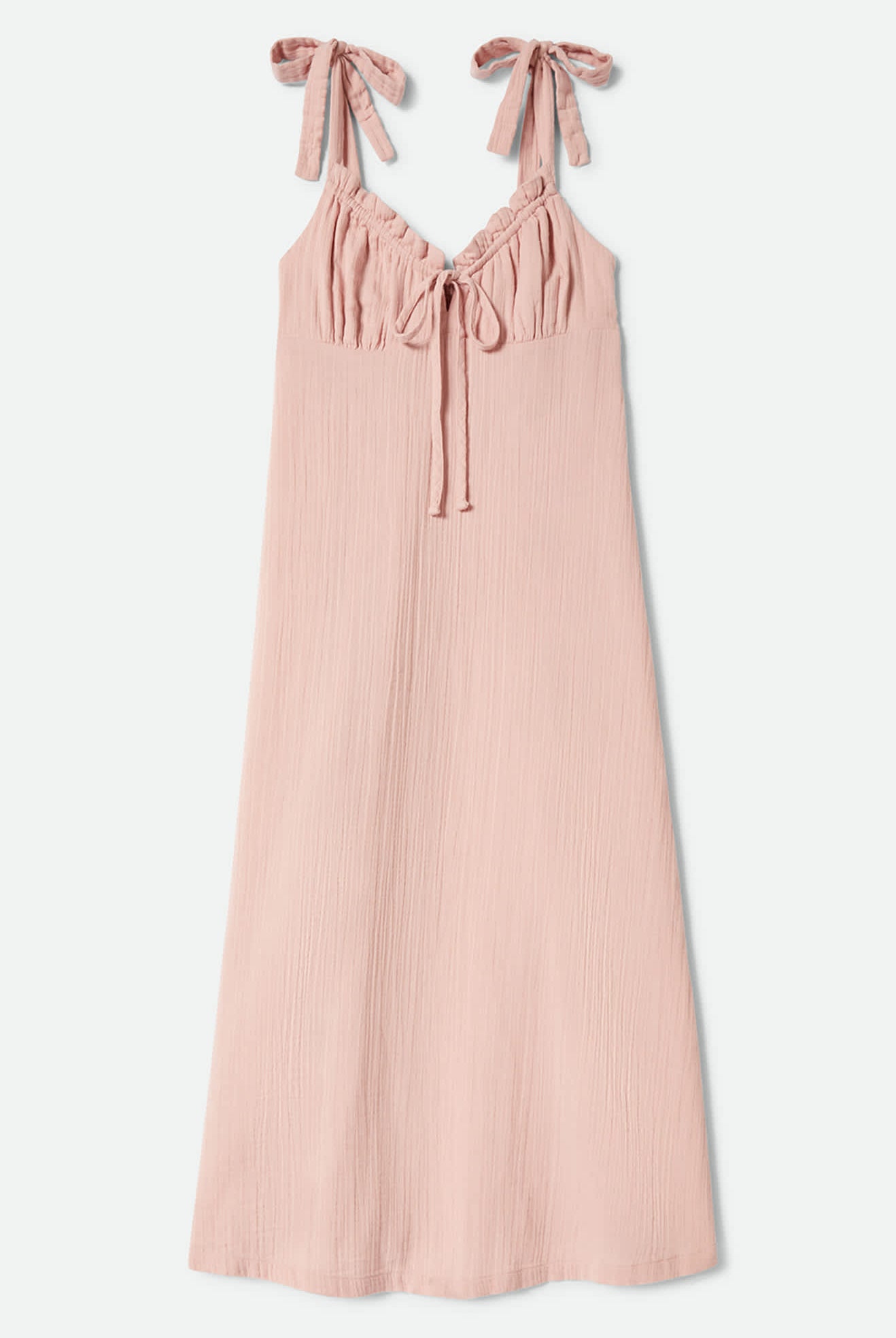 Women's The Tie Dress in the color Silver Pink - Front Product View