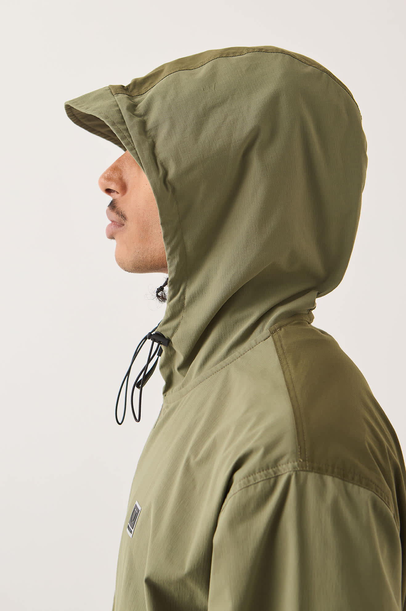 Men's Journey Zip Jacket in the color Dark Olive/Olive Surplus - Additional Fit image