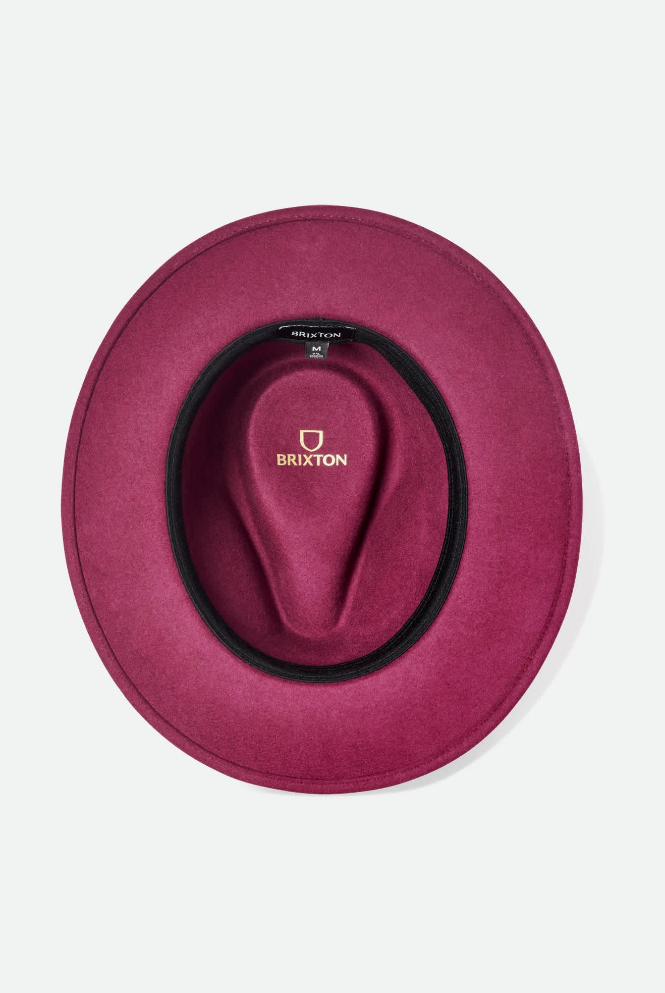 Unisex Messer Fedora in the color Port - Additional Laydown image