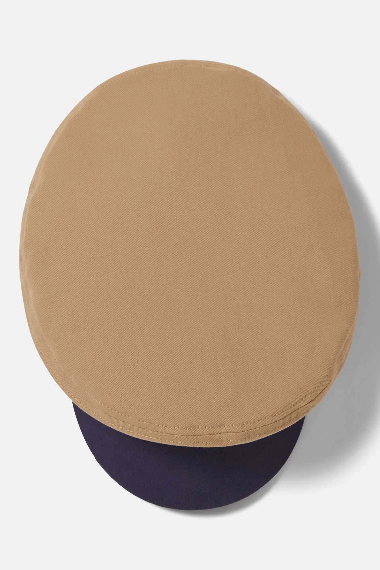 Unisex Fiddler Fisherman Cap in the color Sand/Washed Navy - Additional Laydown image