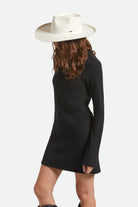Women's Marlow Rancher Hat in the color Off White - Additional Fit image