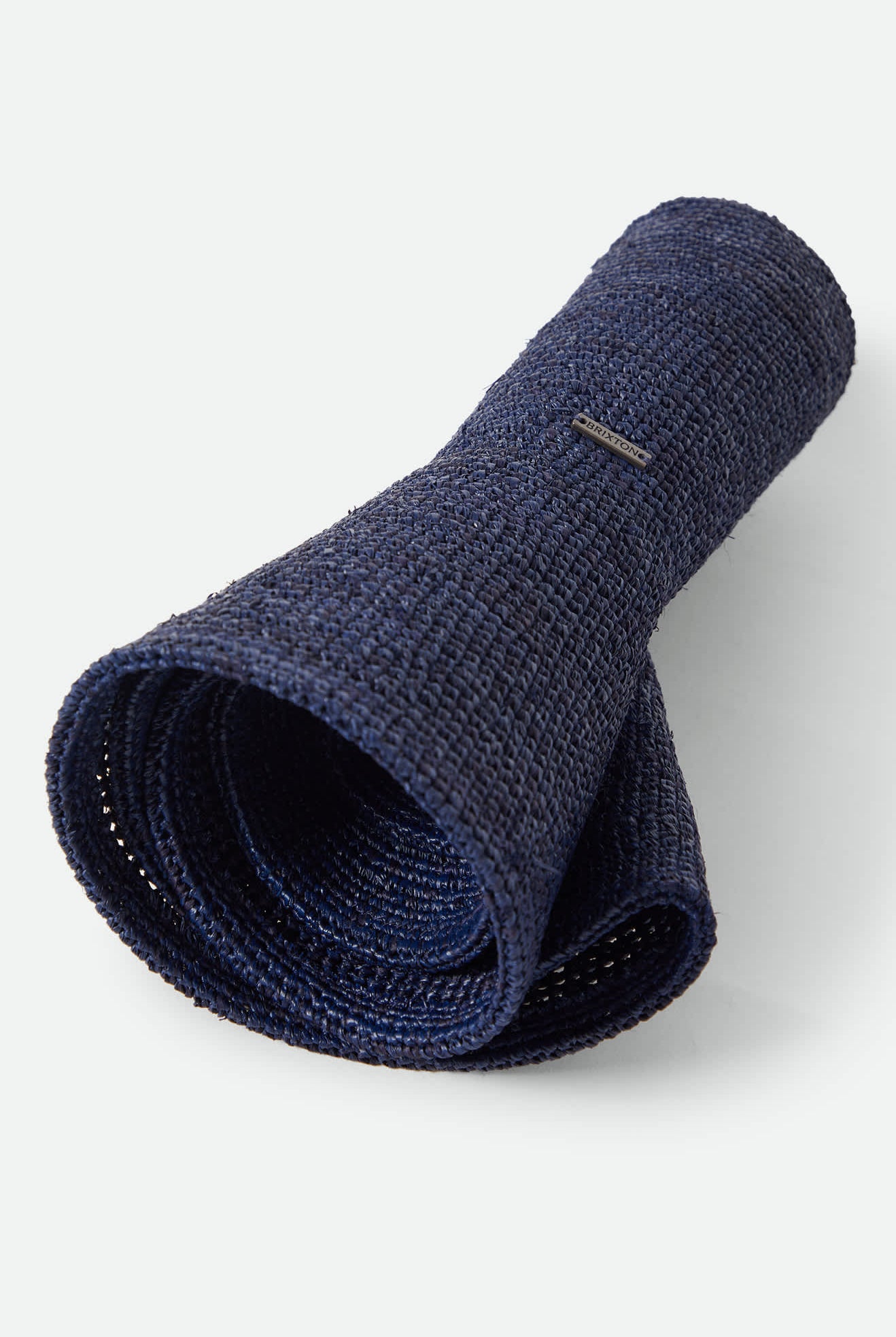 Women's Helena Straw Sun Hat in the color Midnight Blue - Additional Laydown image