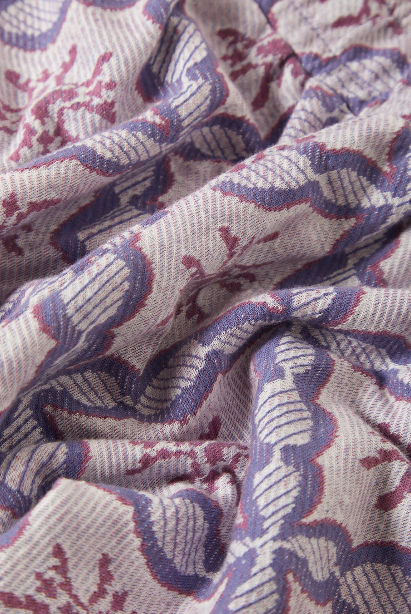 Women's Post Playa E-Waist Short in the color Off White/Blue Tile - Additional Laydown image