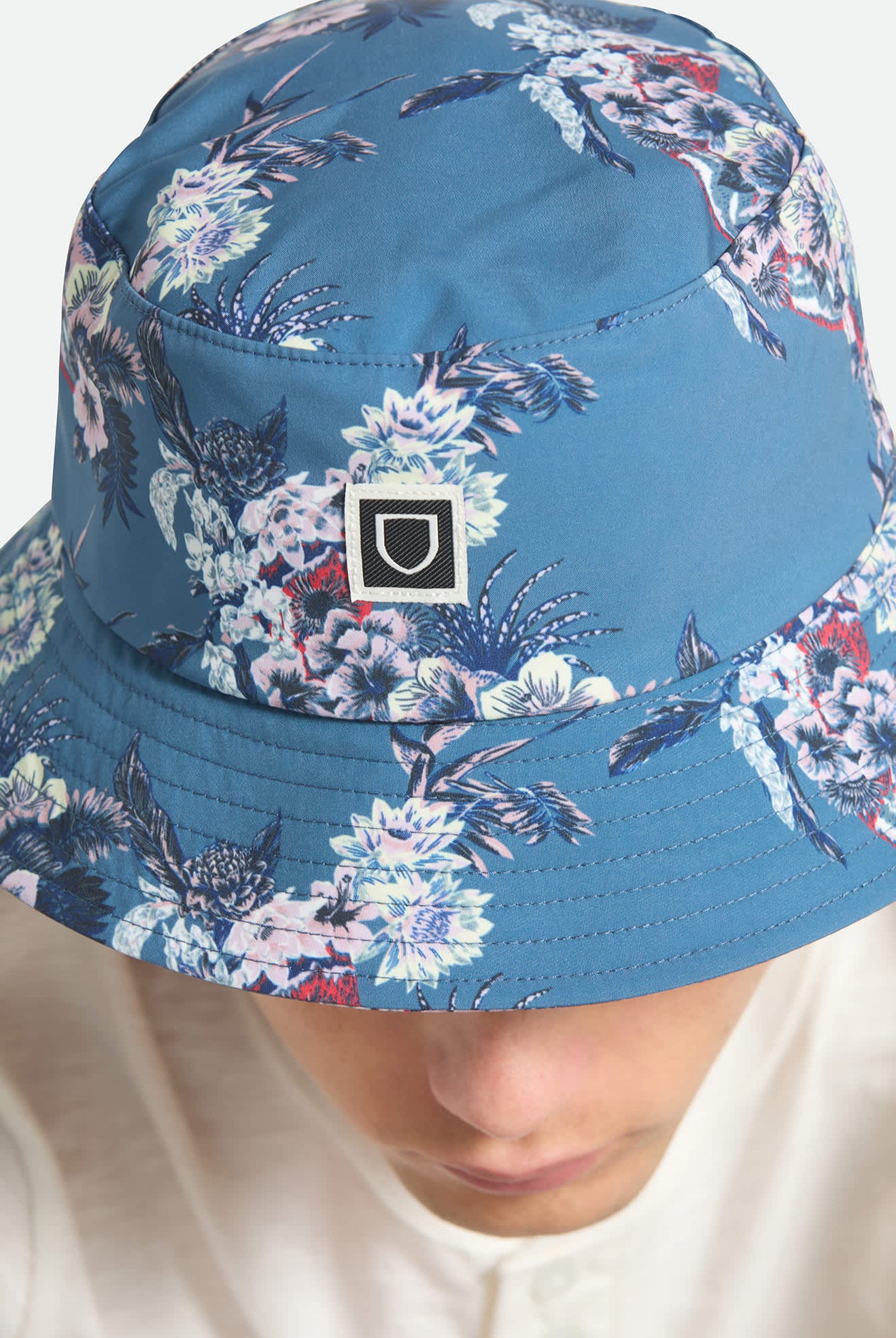 Unisex Eldon Water Packable Bucket Hat in the color Midnight Blue - Additional Fit image