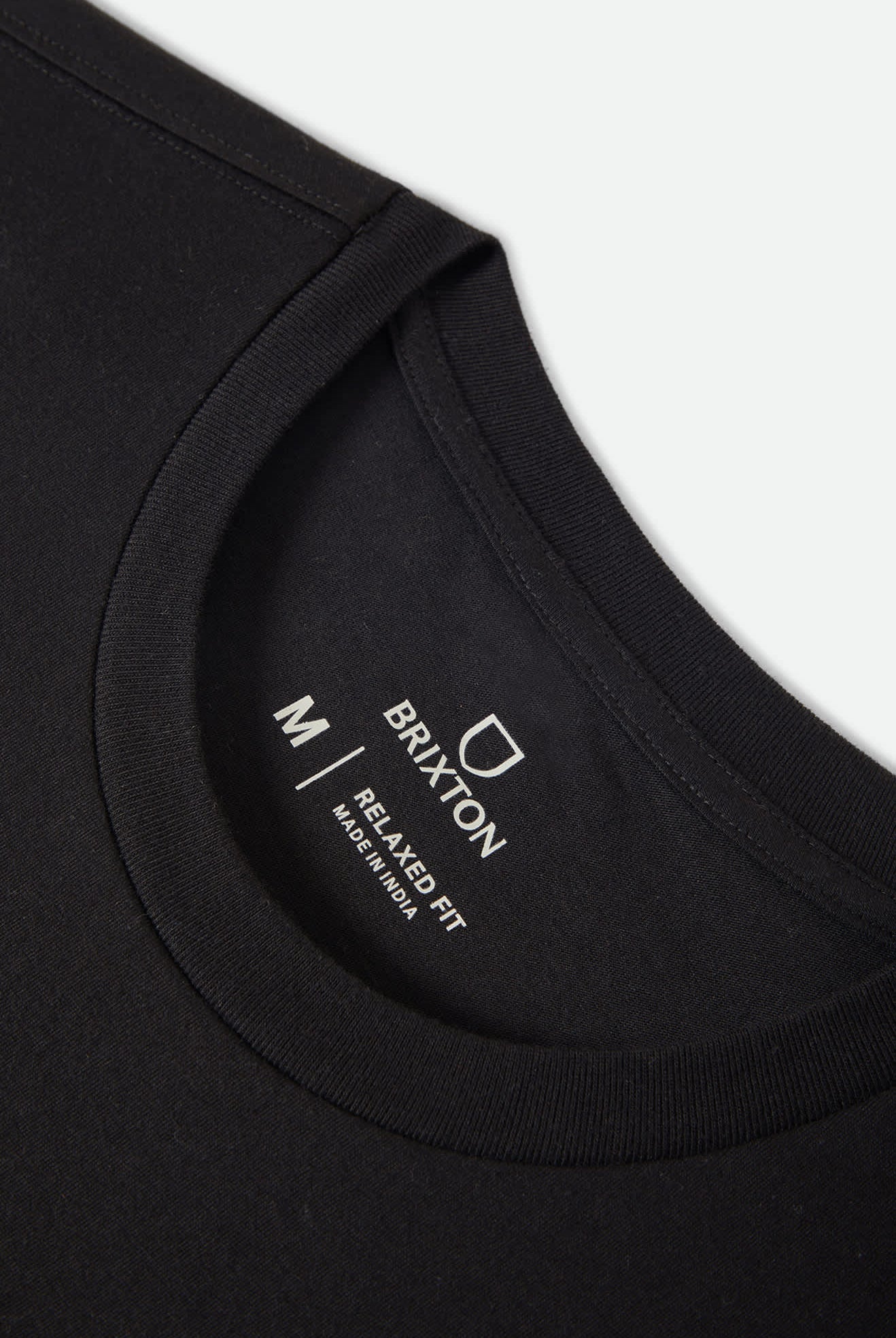 Men's Wolcott Worn In Boxy Muscle Tank in the color Black - Additional Laydown image