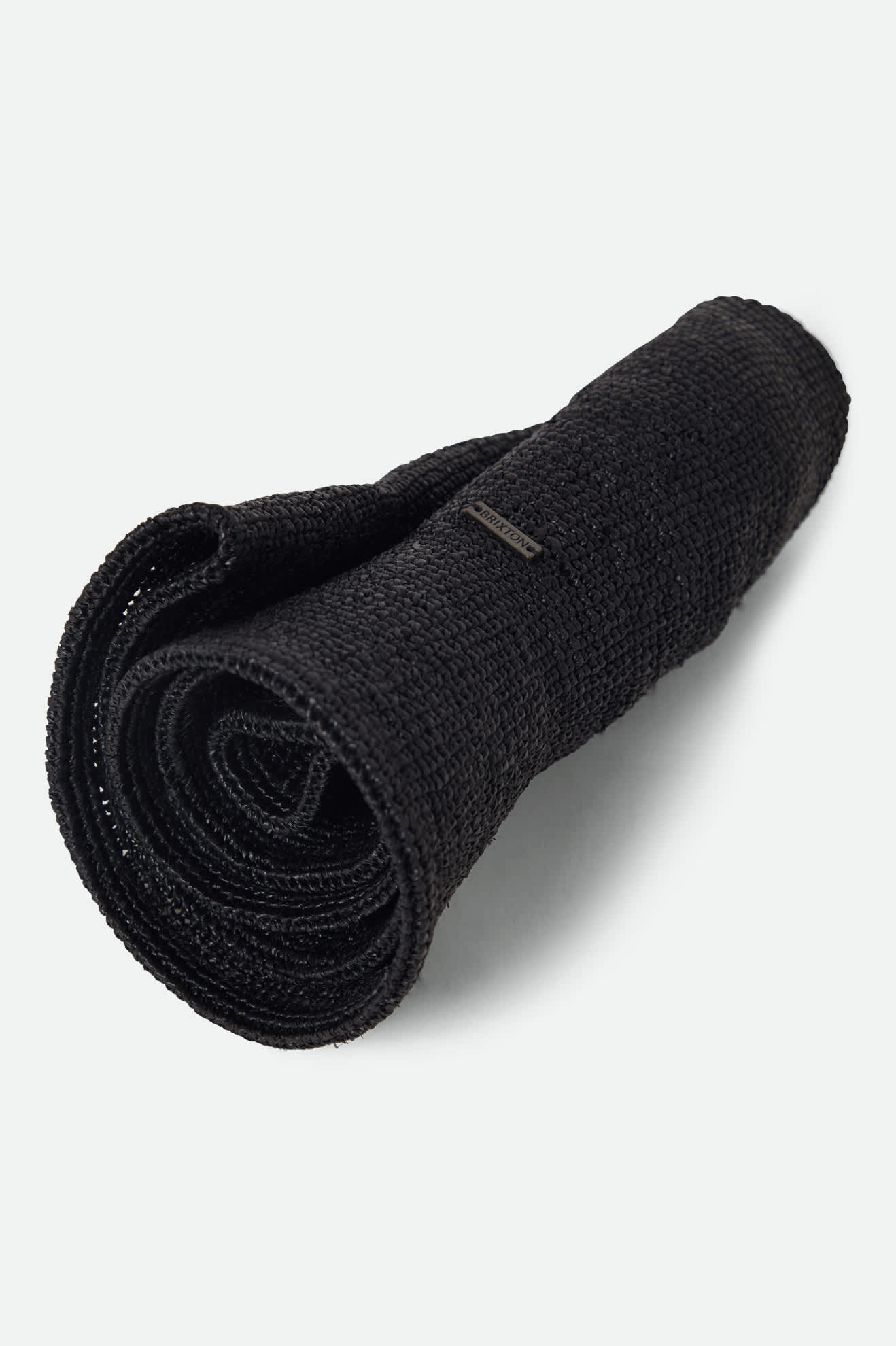 Women's Odessa Straw Packable Cowboy Hat in the color Black - Additional Laydown image