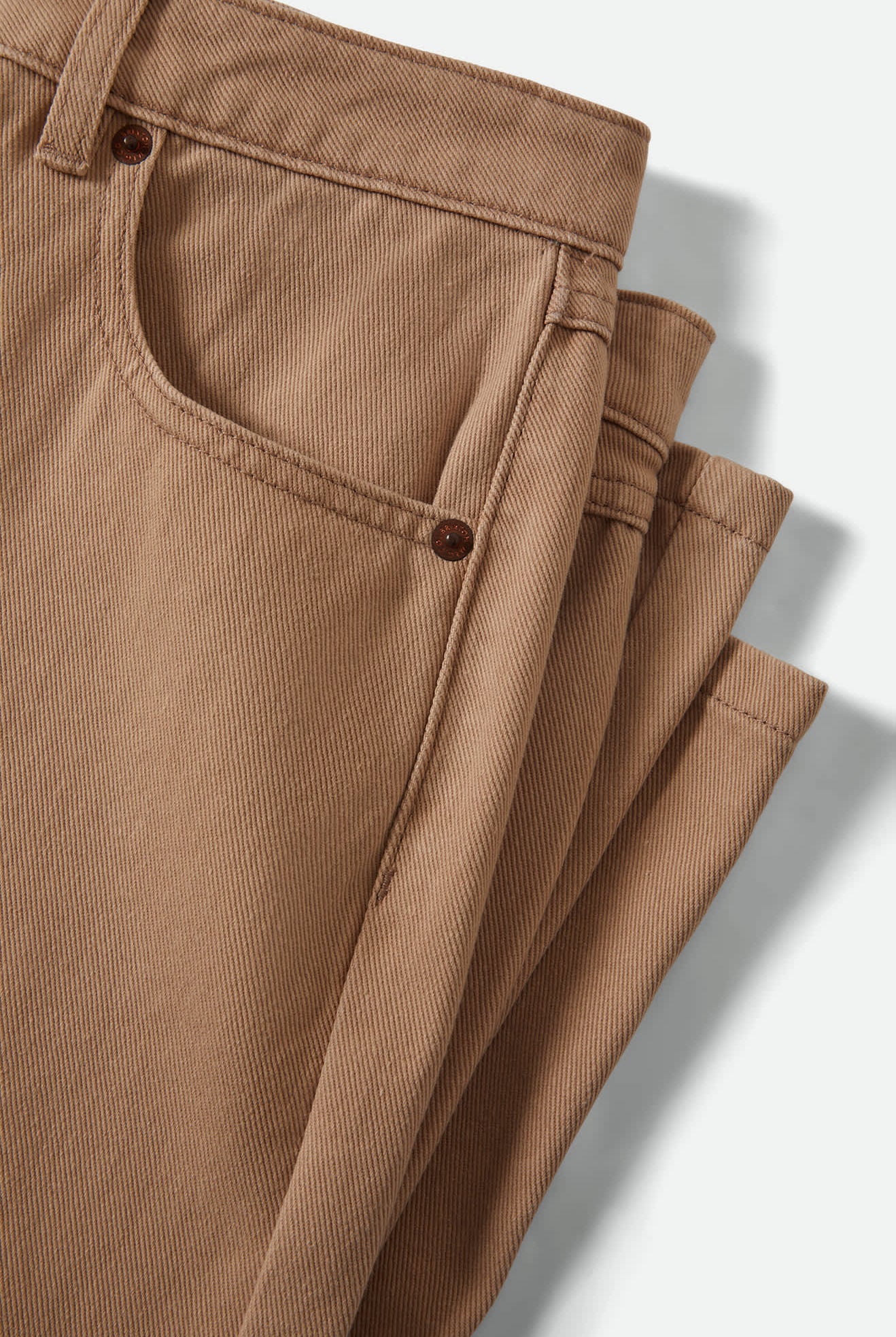Women's The Chloe 5-Pocket Pant in the color Washed Timeless Taupe - Additional Laydown image