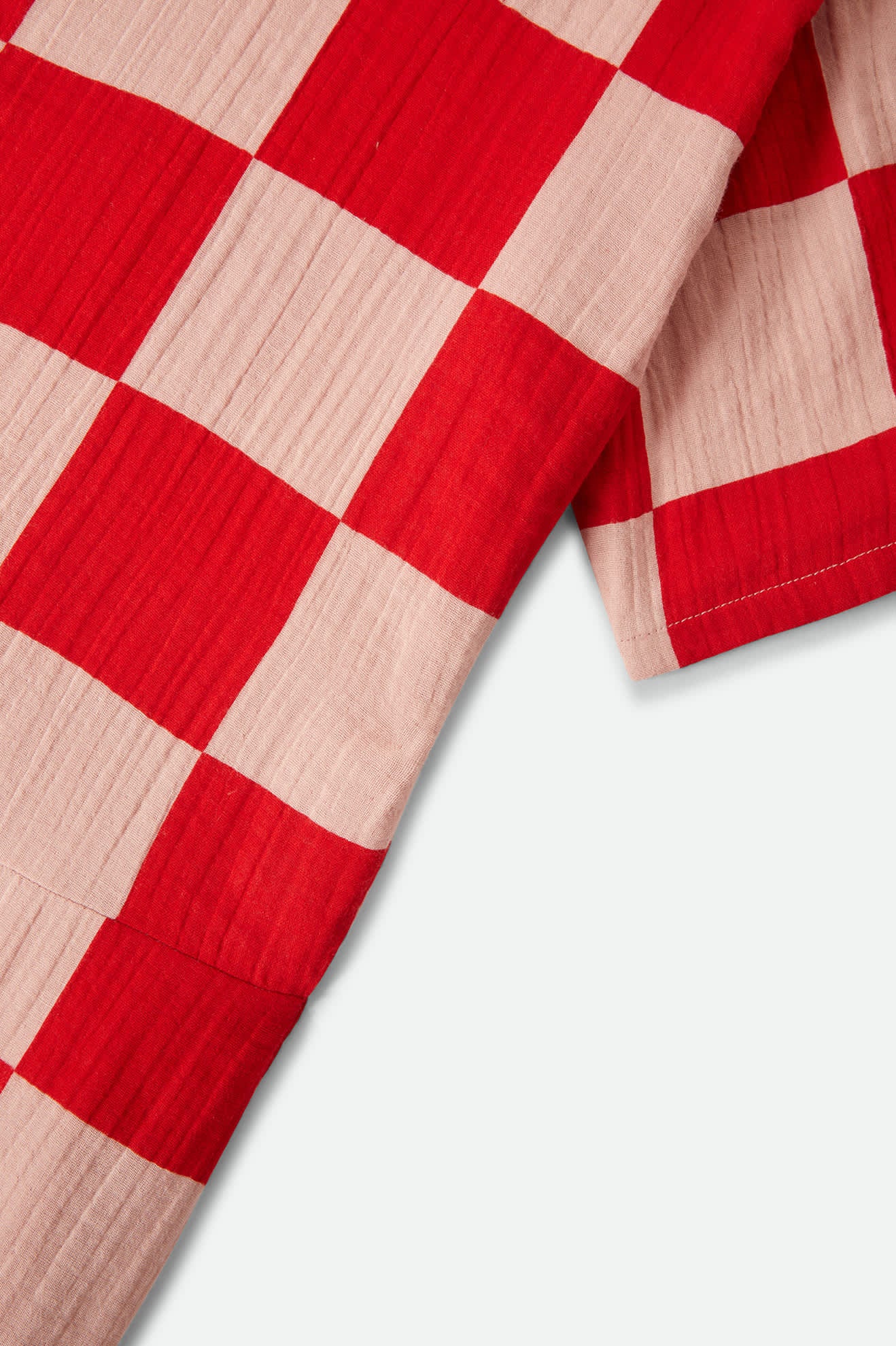 Women's The Getaway Romper in the color Silver Pink/Adrenaline Rush Checkerboard - Additional Laydown image