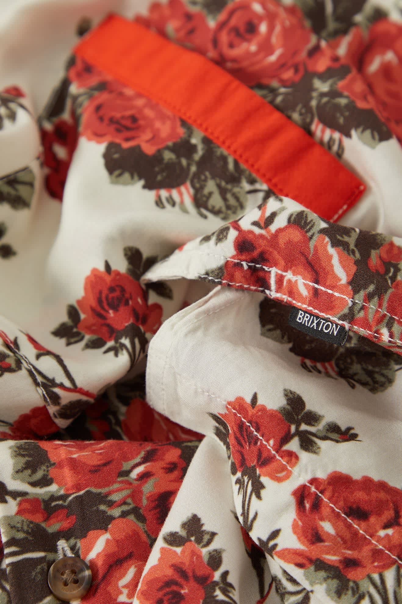 Men's Lafayette Short Sleeve Shirt in the color Rose Bud - Additional Laydown image