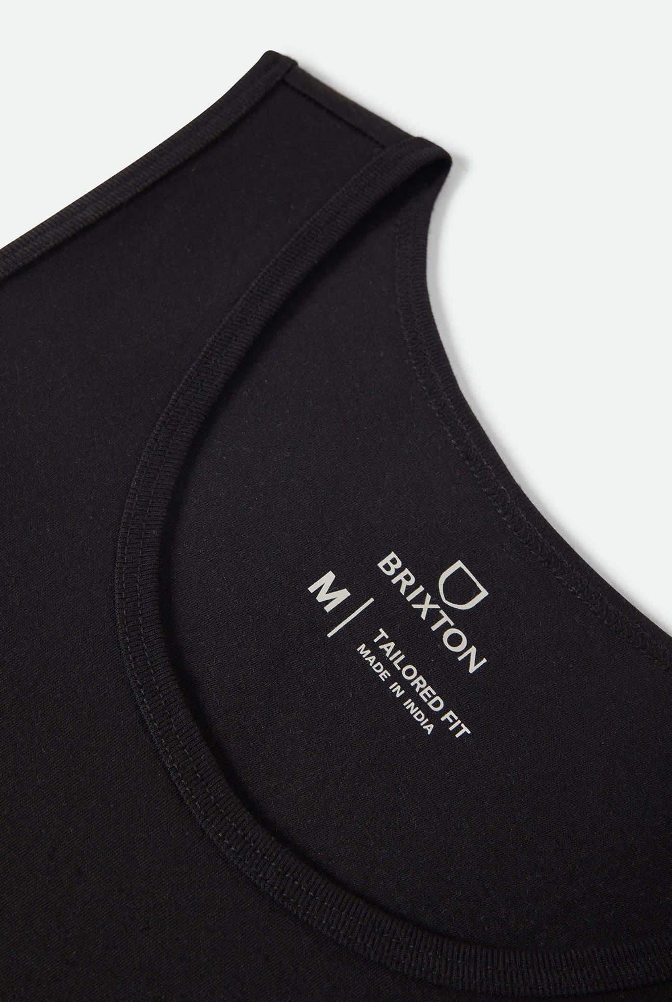 Men's Pinnacle Tank Top in the color Black - Additional Laydown image