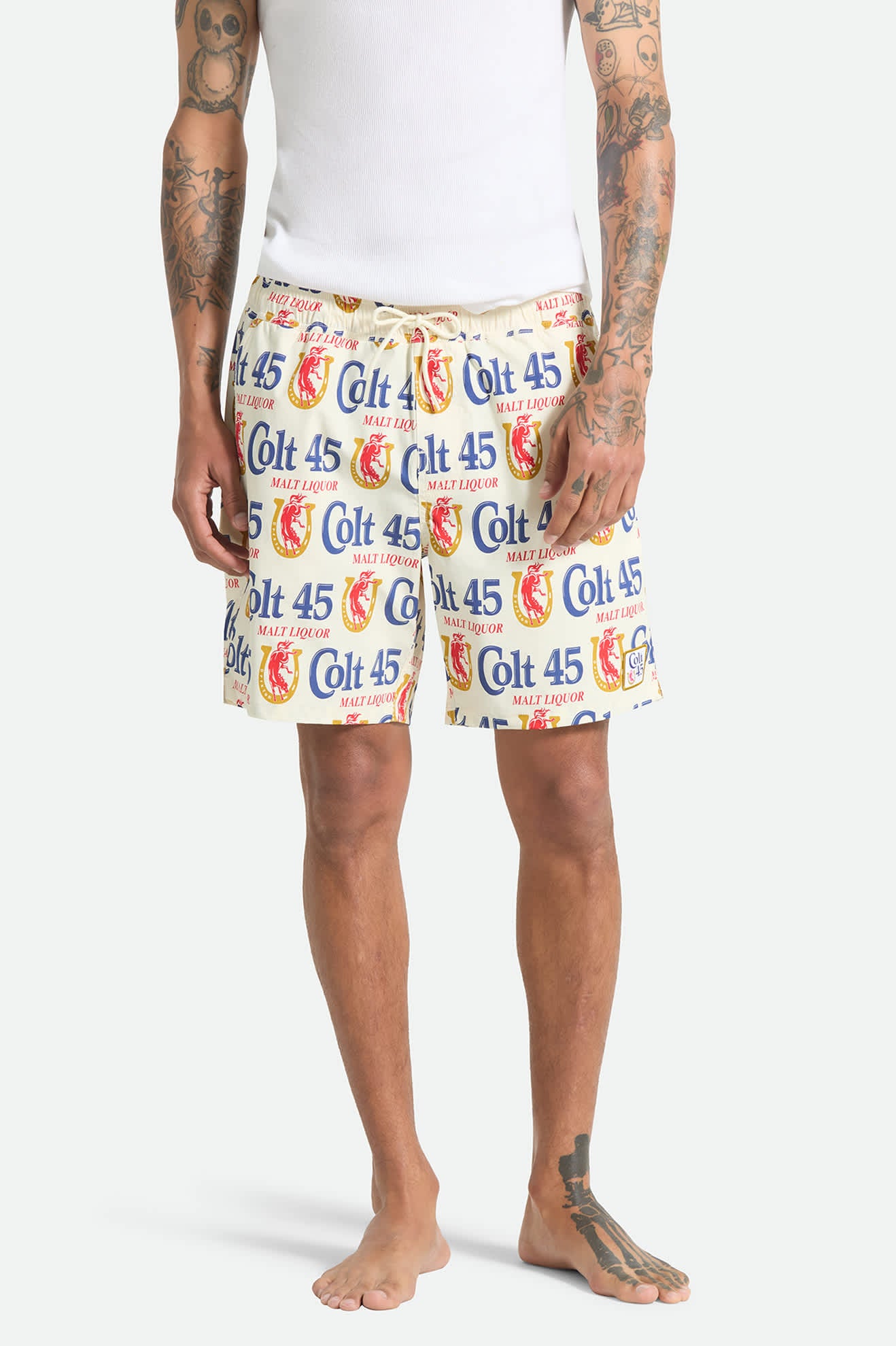Men's Everyday Stretch Hybrid Short 7" in the color Multi Colt 45 - Men's Front View