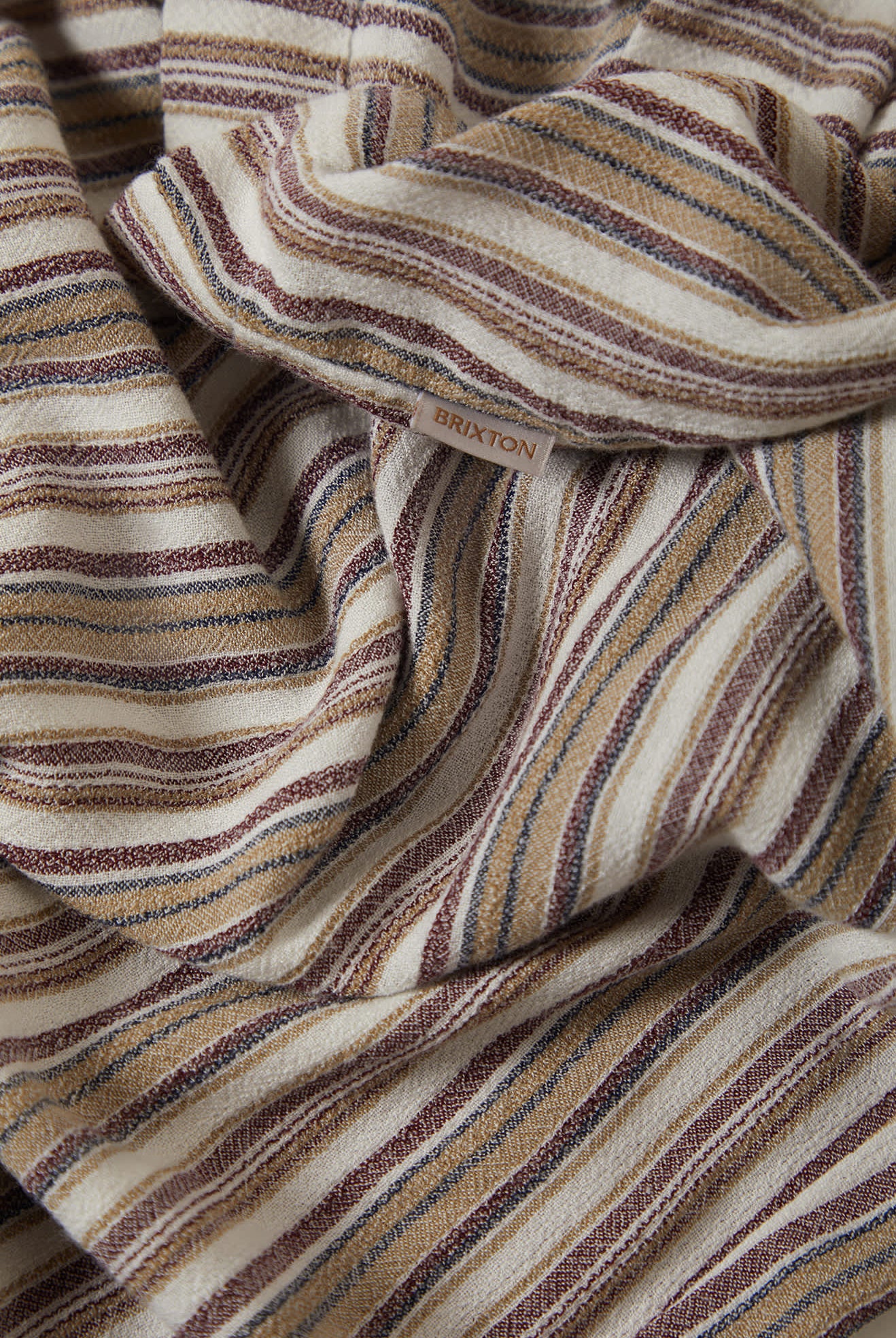 Women's The Alley Lounge Pant in the color Worn In Robust Red Stripe - Additional Laydown image