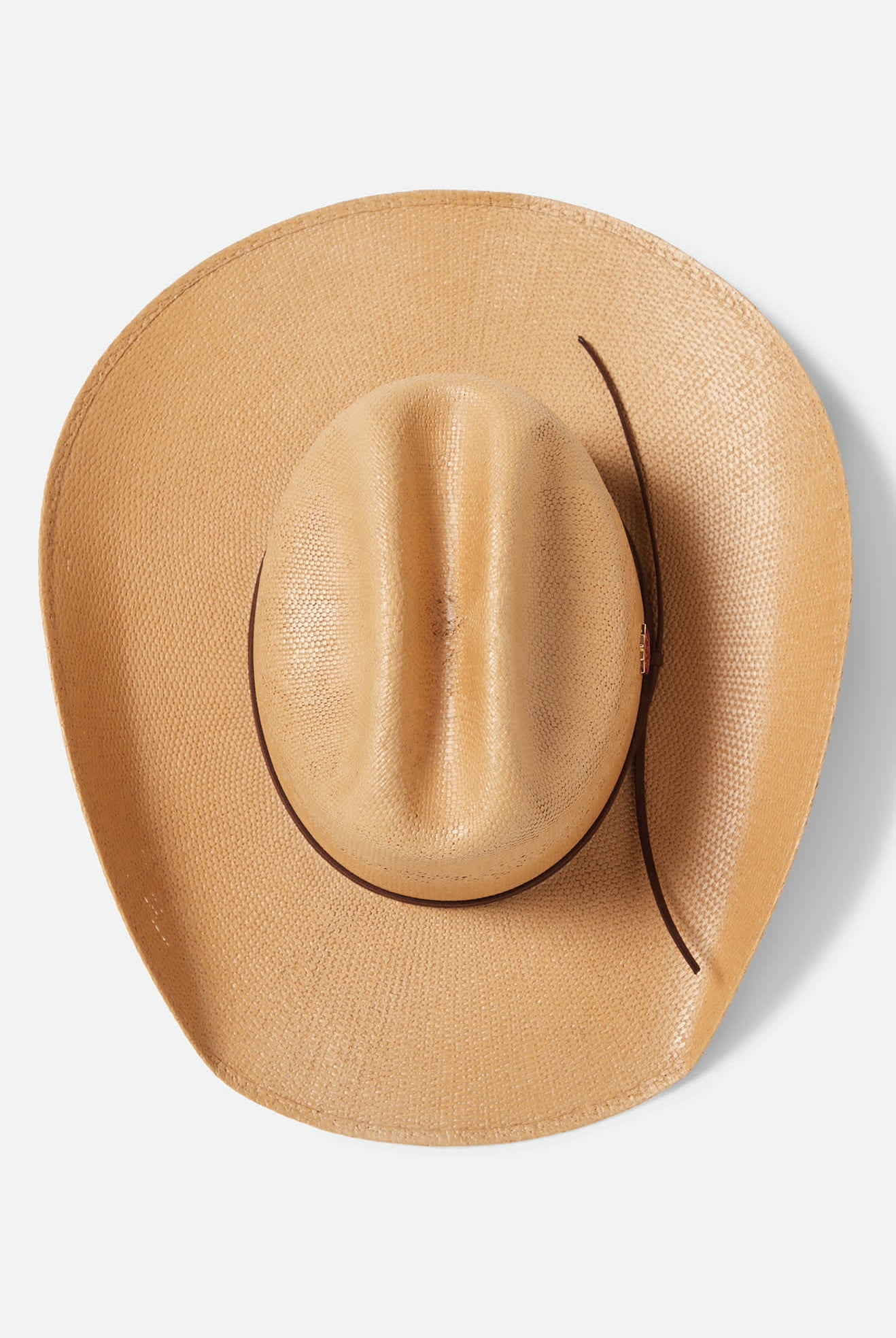 Unisex Lone Star Straw Cowboy Hat in the color Texas Gold - Additional Laydown image