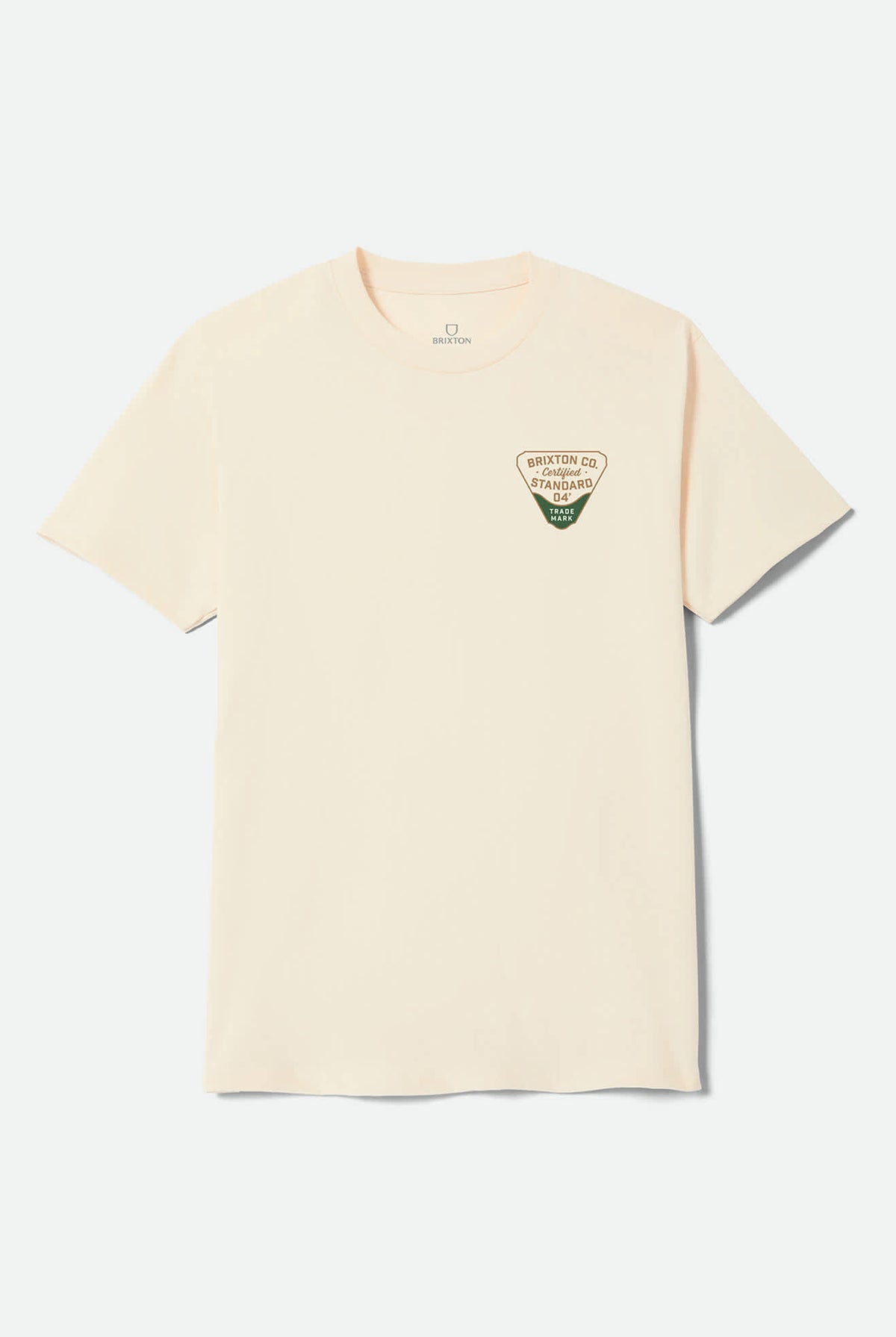 Men's Blighton Standard T-Shirt in the color Cream - Front Product View