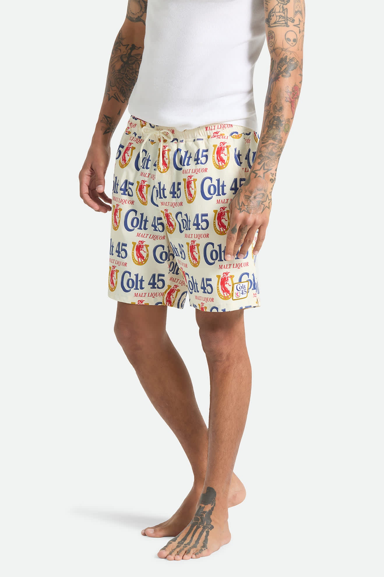Men's Everyday Stretch Hybrid Short 7" in the color Multi Colt 45 - Men's Side View