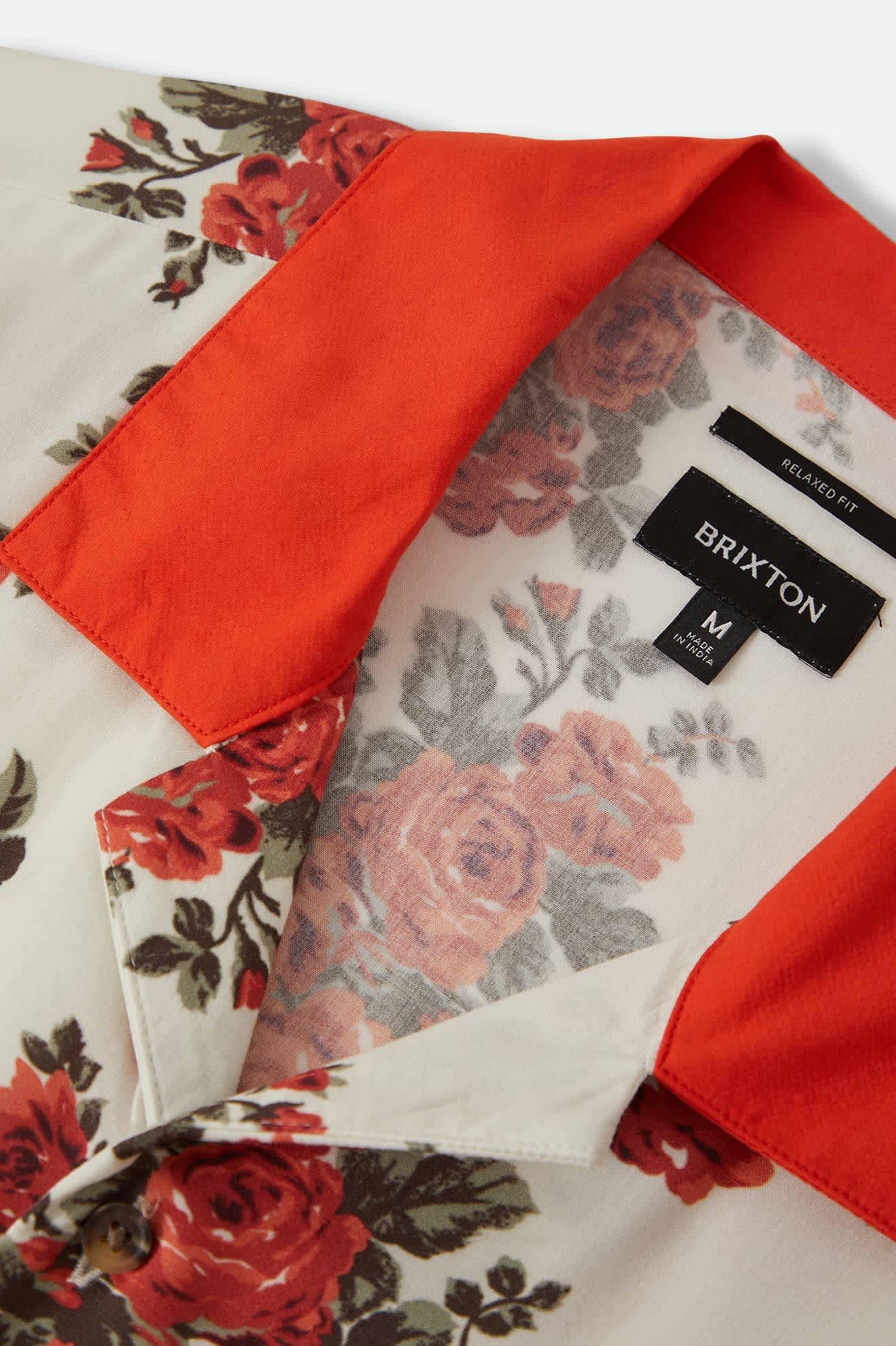 Men's Lafayette Short Sleeve Shirt in the color Rose Bud - Additional Laydown image