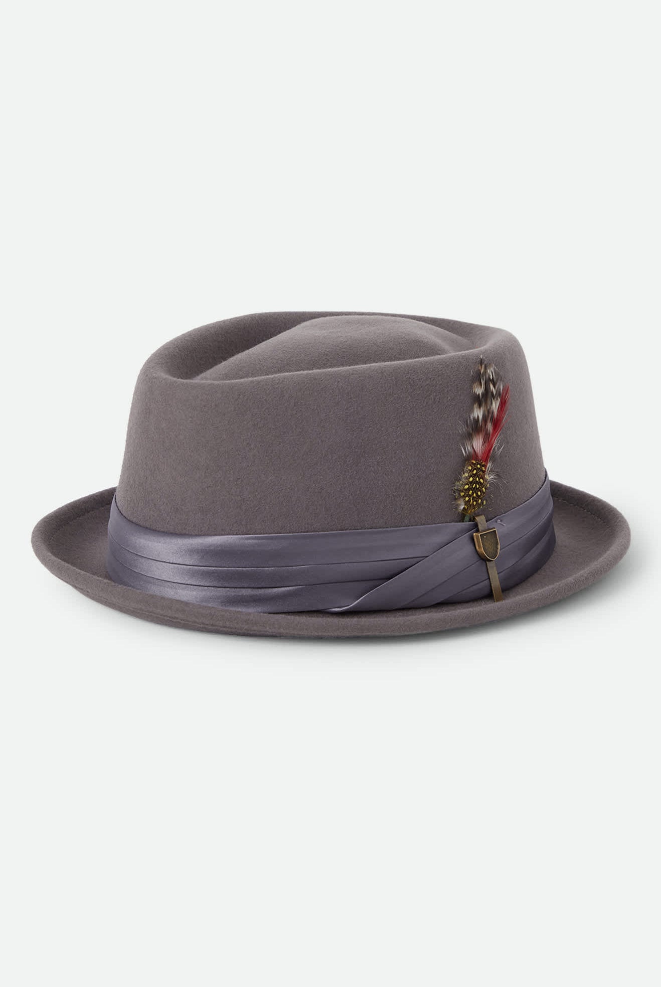 Unisex Stout Pork Pie in the color Charcoal/Charcoal - Front Product View