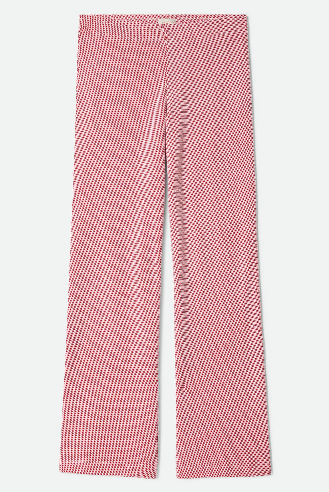 Women's Siesta Knit Pant in the color Adrenaline Rush/White Weave - Front Product View