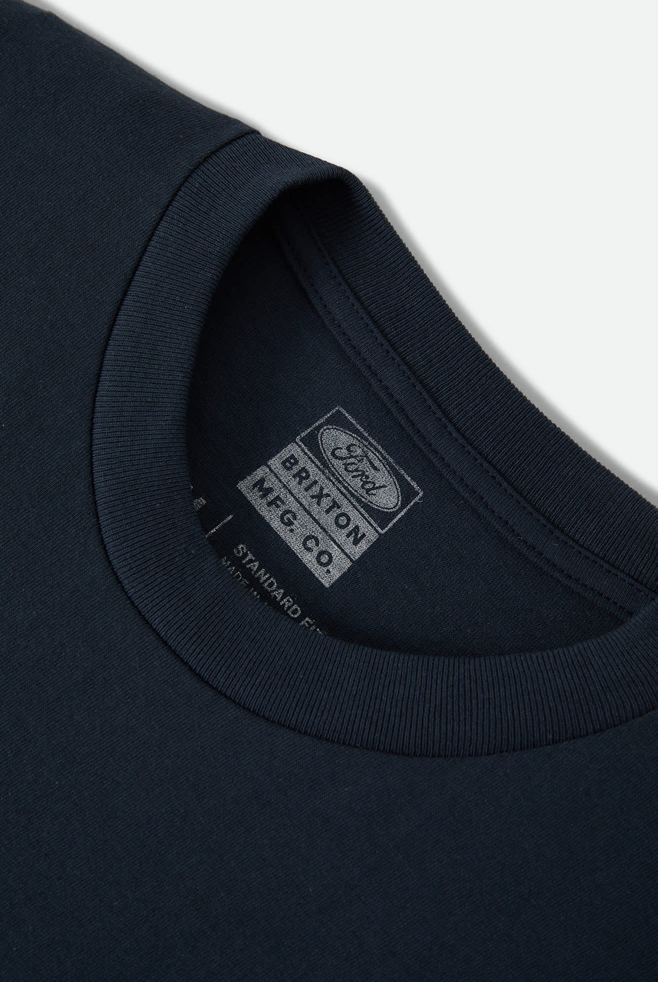 Men's Ford Service Dept Pocket T-Shirt in the color American Navy - Additional Laydown image