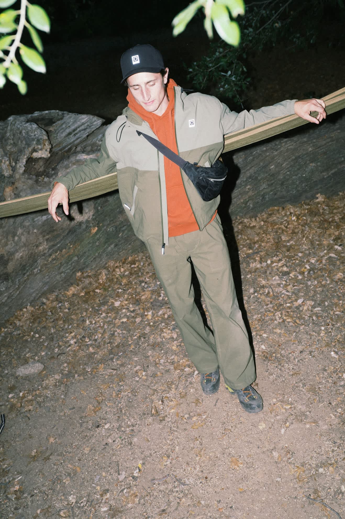 Men's Journey Zip Jacket in the color Dark Olive/Olive Surplus - Men's Lifestyle image